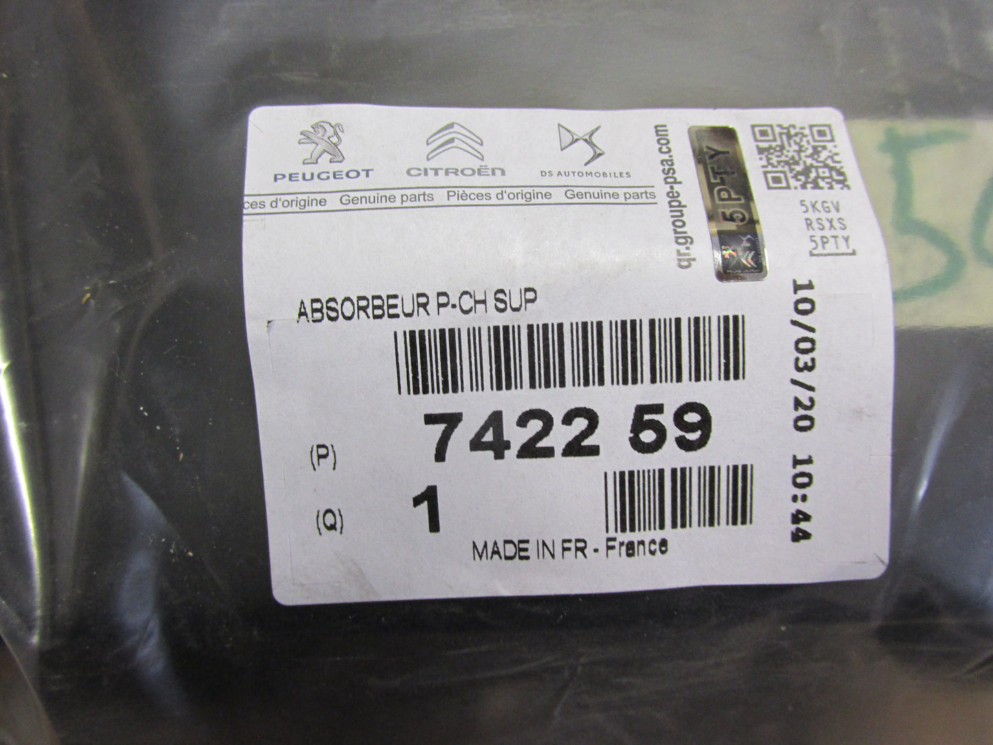 Original Citroen Berlingo Absorber Vorne 742259