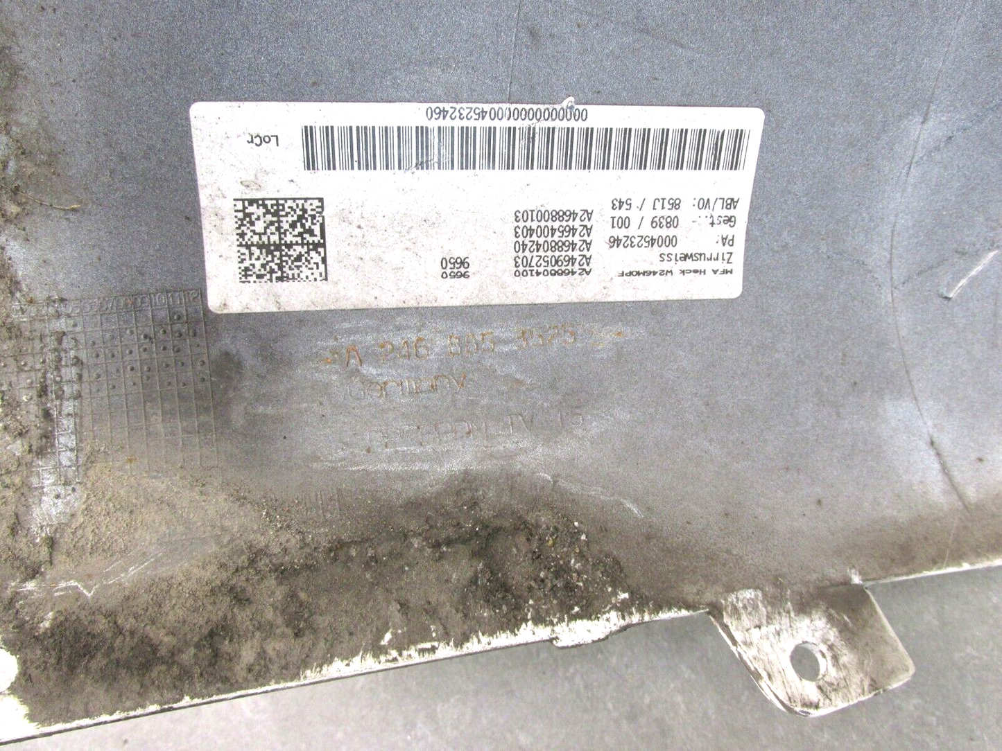 Mercedes B Klasse Facelift Stoßstange Heckschürze original A2468853525 6xPDC