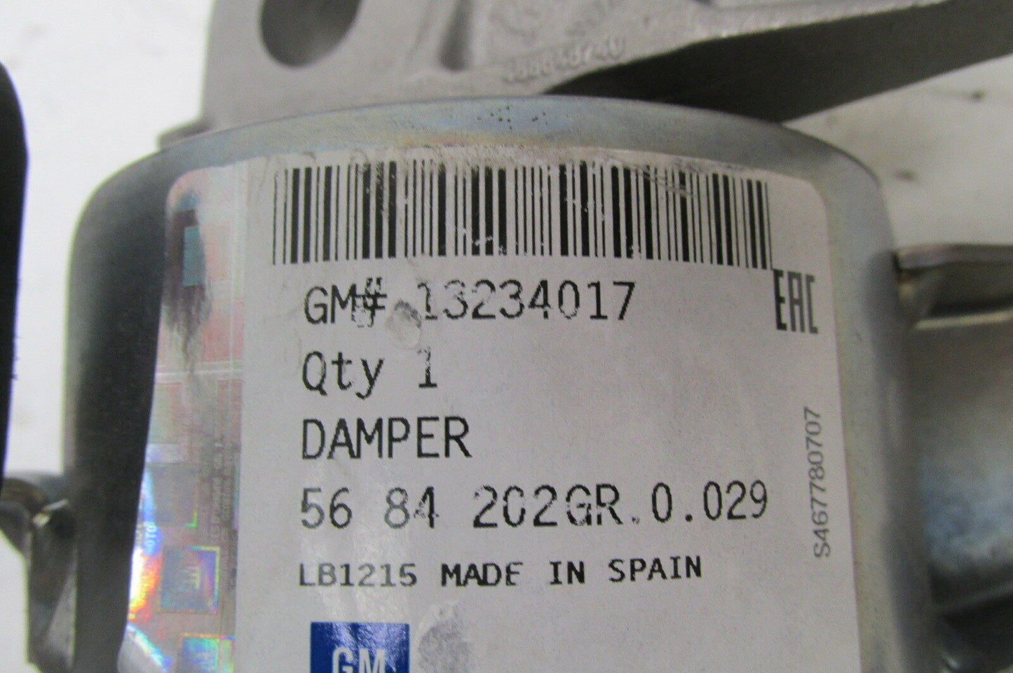 Opel Corsa D 1,3 Motorlager Dämpfungsblock Motorhalter rechts 13234017 original