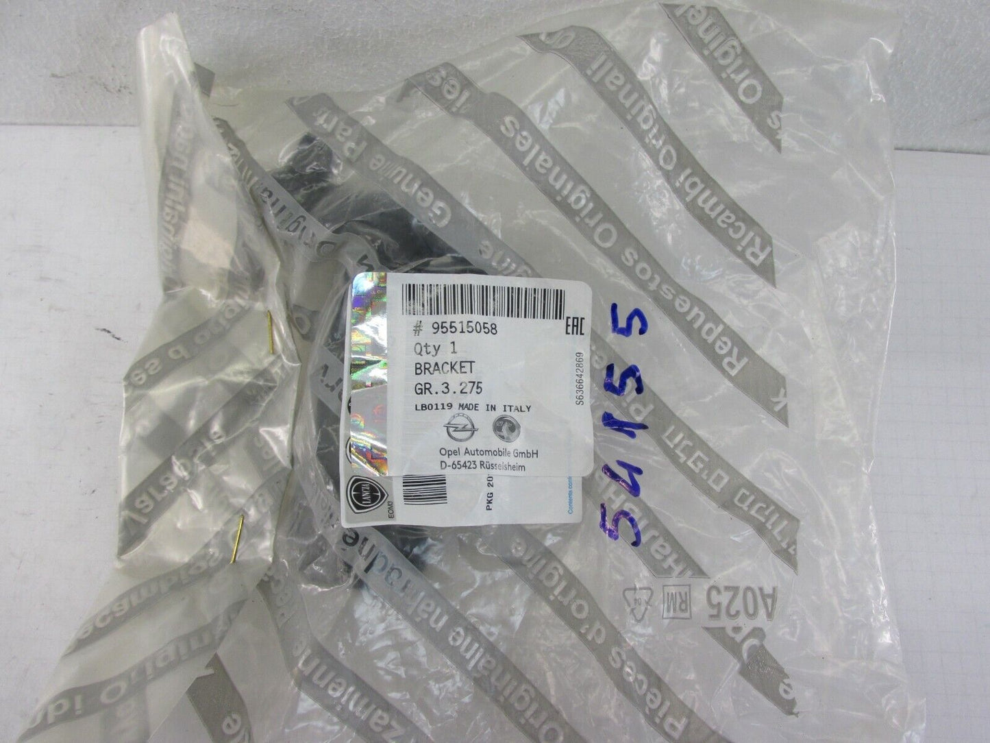 Neu original Halterung Opel / Peugeot 95515058