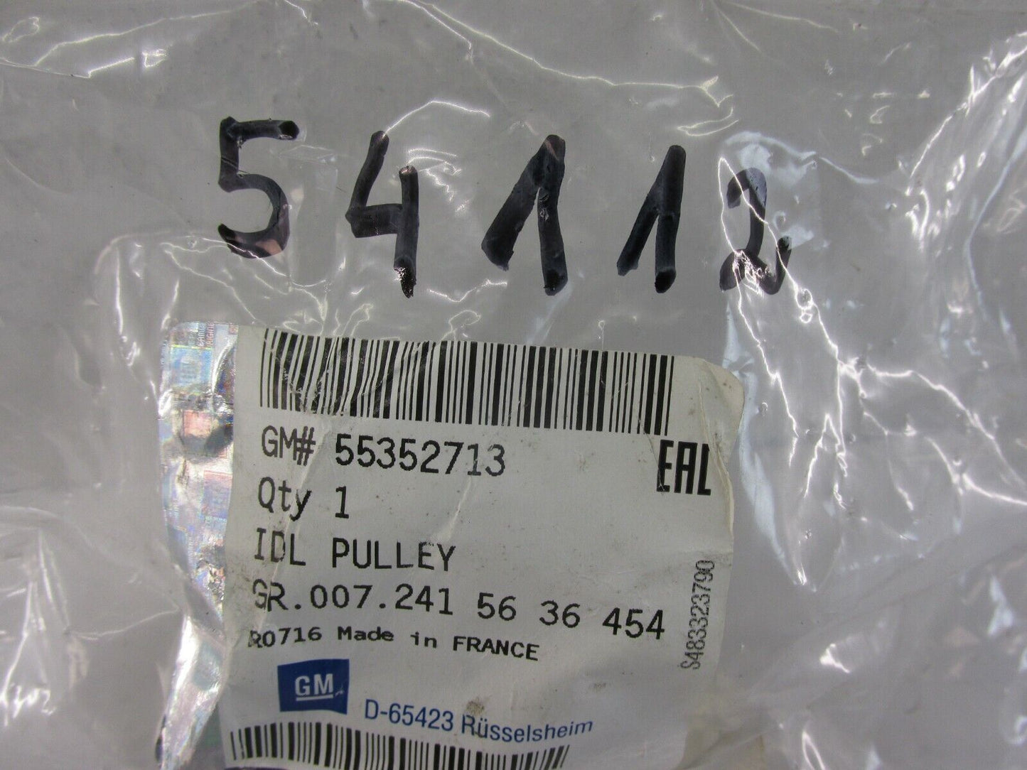 Neu original UMLENKROLLE Opel SAAB Chevrolet 55352713