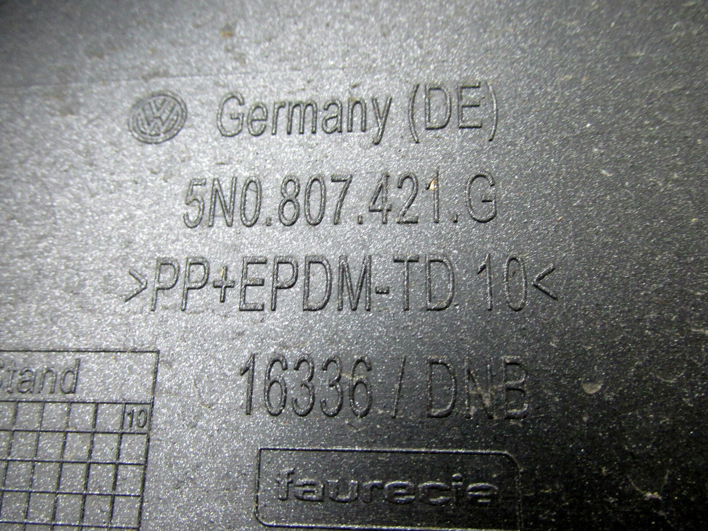 VW Tiguan Stoßstange Hinten Heckschürze original 5N0 807 221