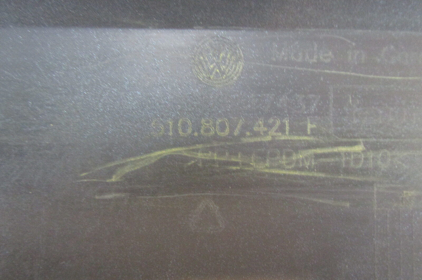 VW Golf Sportsvan Stoßstange Hinten Heckschürze original 510807421F PDC