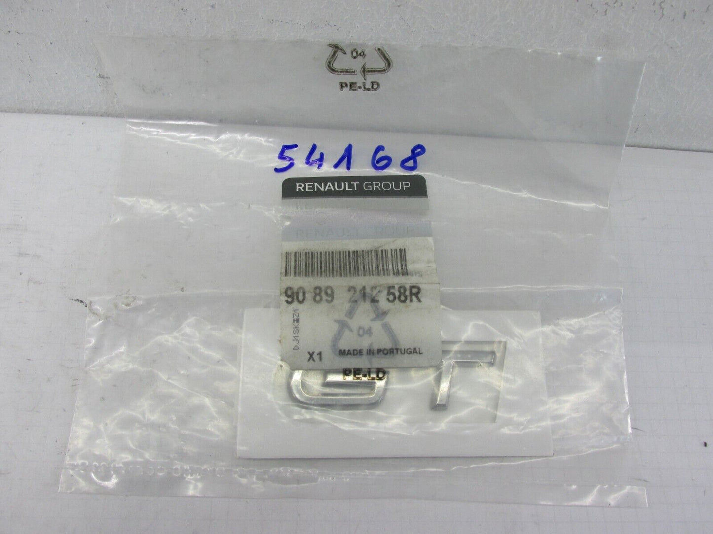 Neu original RENAULT SCHRIFTZUG EMBLEM 908921258
