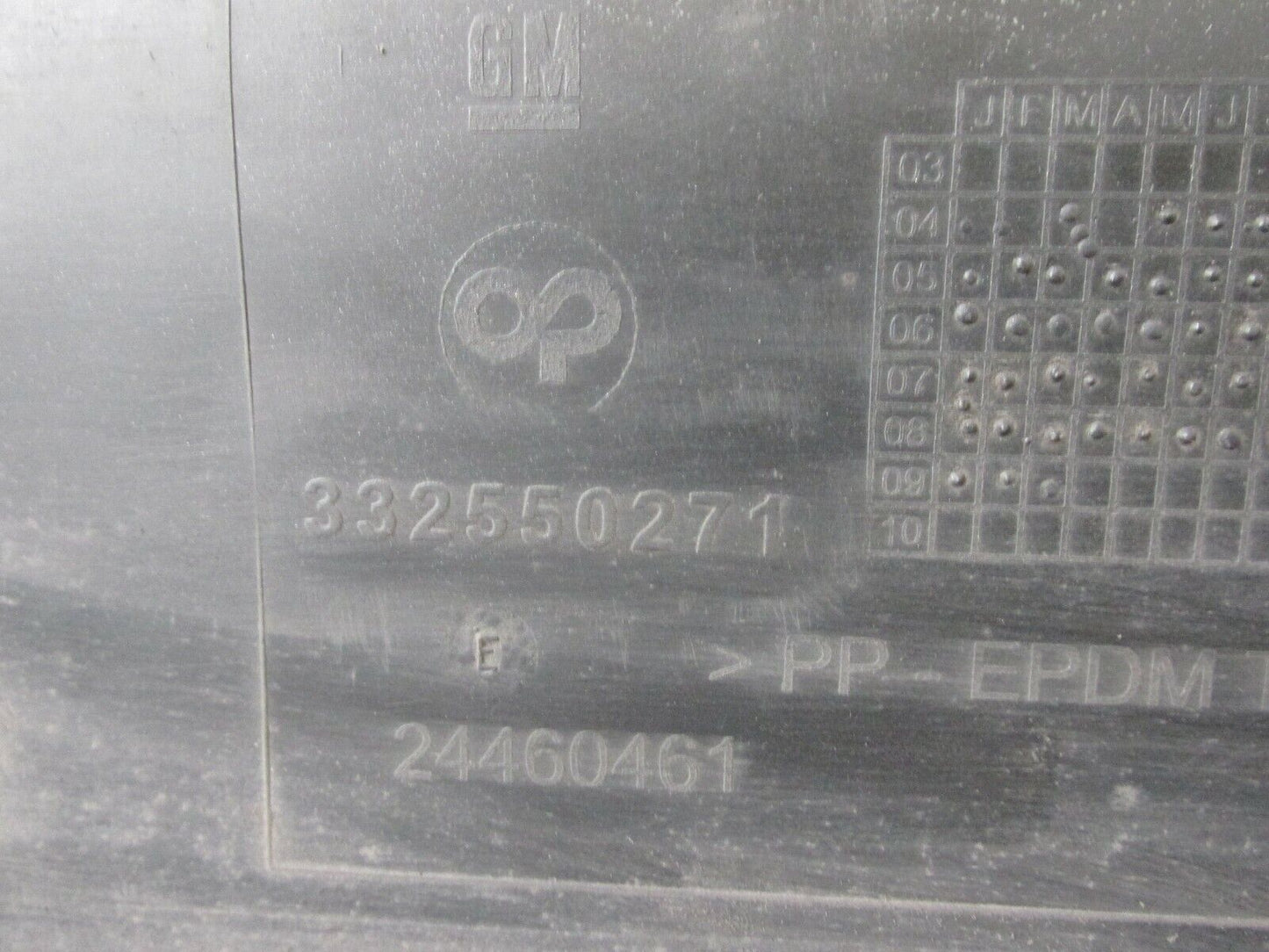 Opel Asrta H Stoßstange Hinten Heckschürze original 332550271