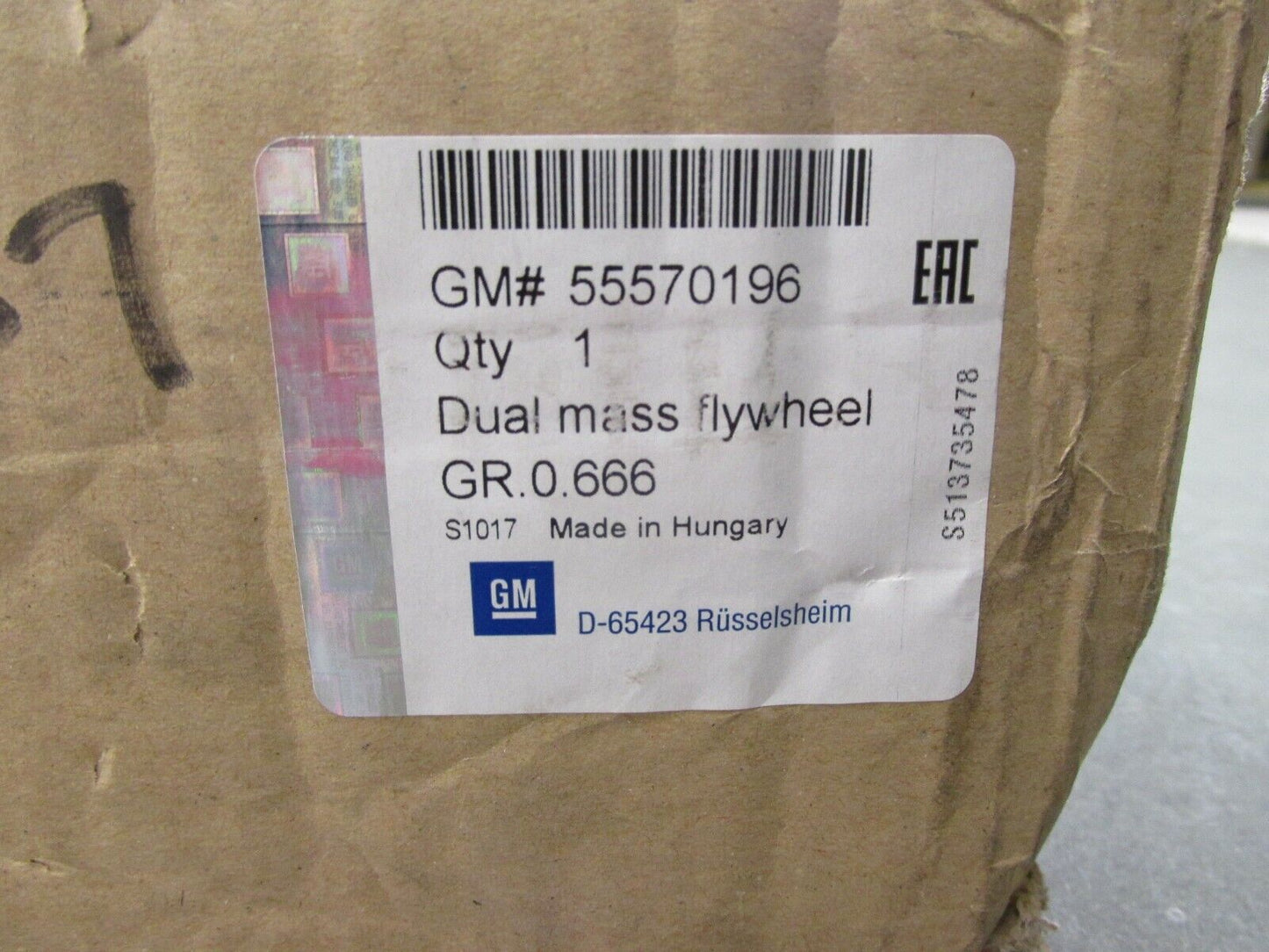 original Opel Schwungrad 55570196