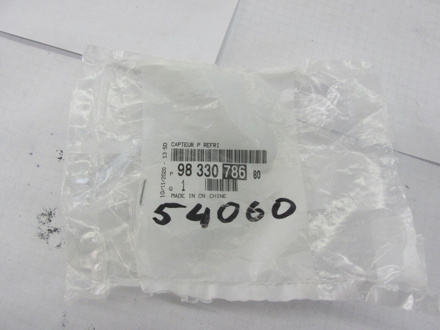 Original Opel Sensor, Druck Opel Ersatzteil 9833078680