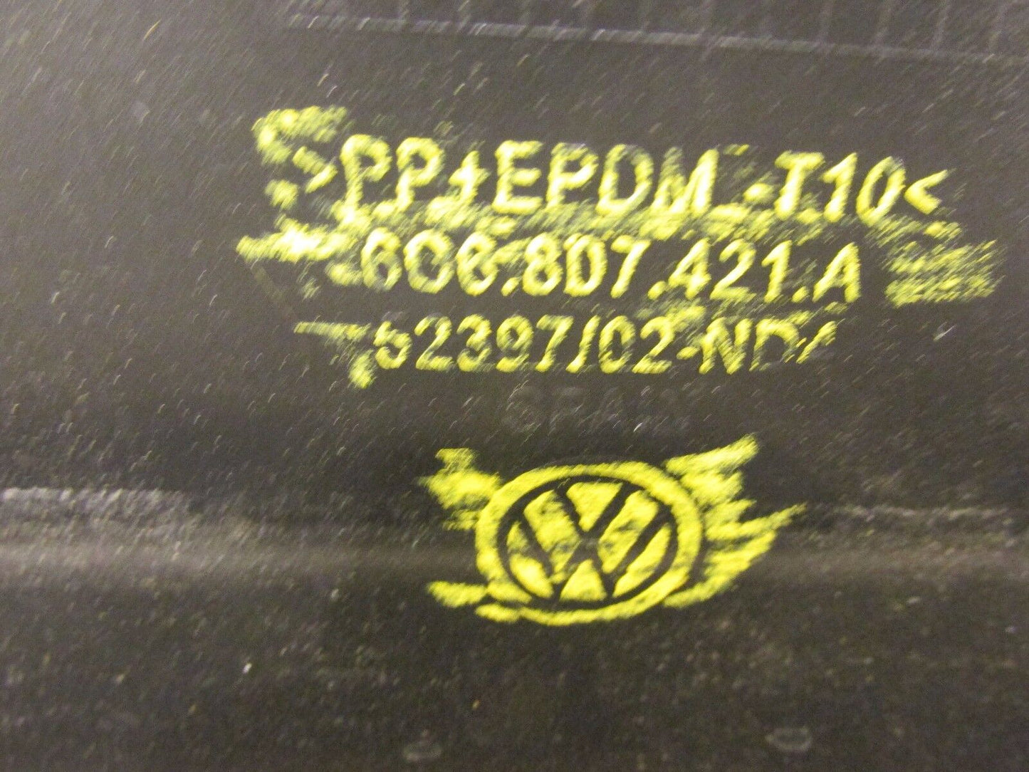 VW Polo Stoßstange Hinten Heckschürze original 6C6807421A PDC