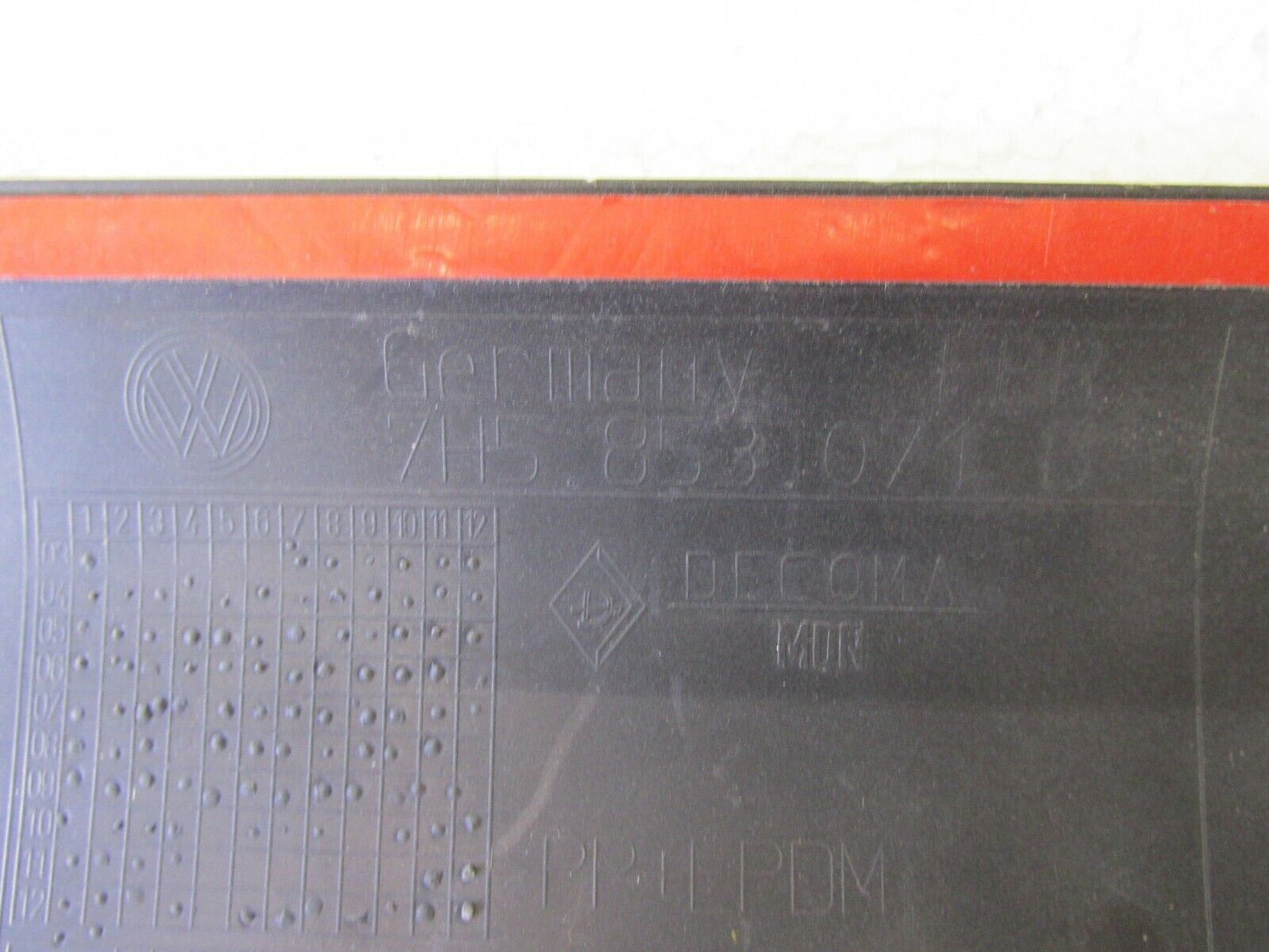 original VW Leiste Zierleiste Für Tür vorne links Ersatzteile 7H5853071B