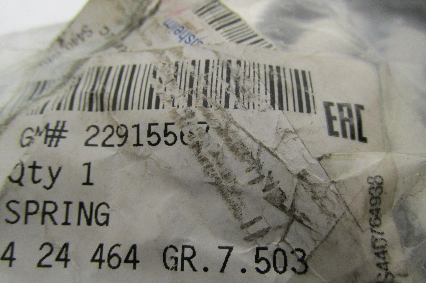 Hinterfeder Opel gm 22915567 original Federung