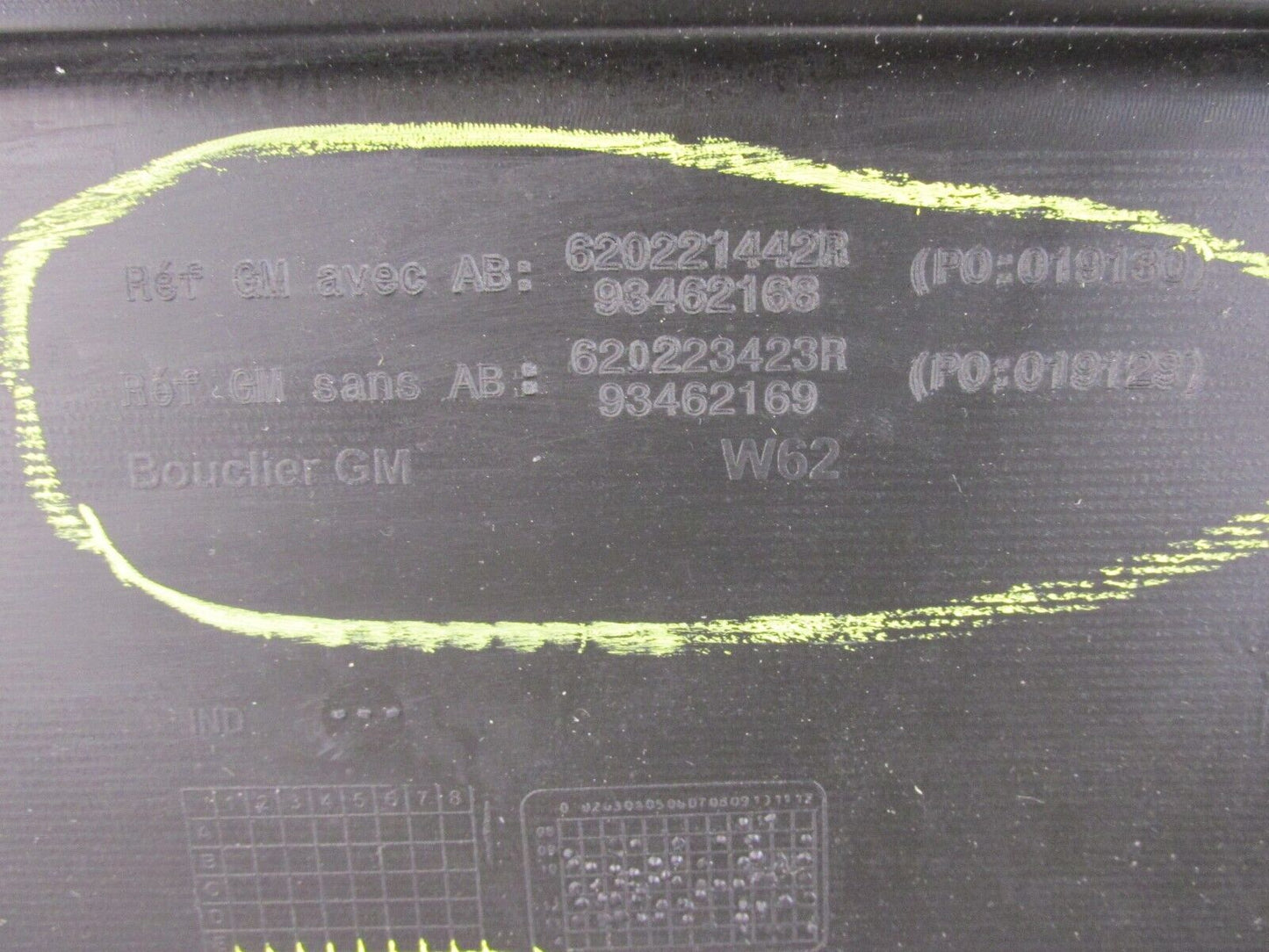 original GENUINE RENAULT MASTER MOVANO Stoßstange vorne Frontschürze 620221442R