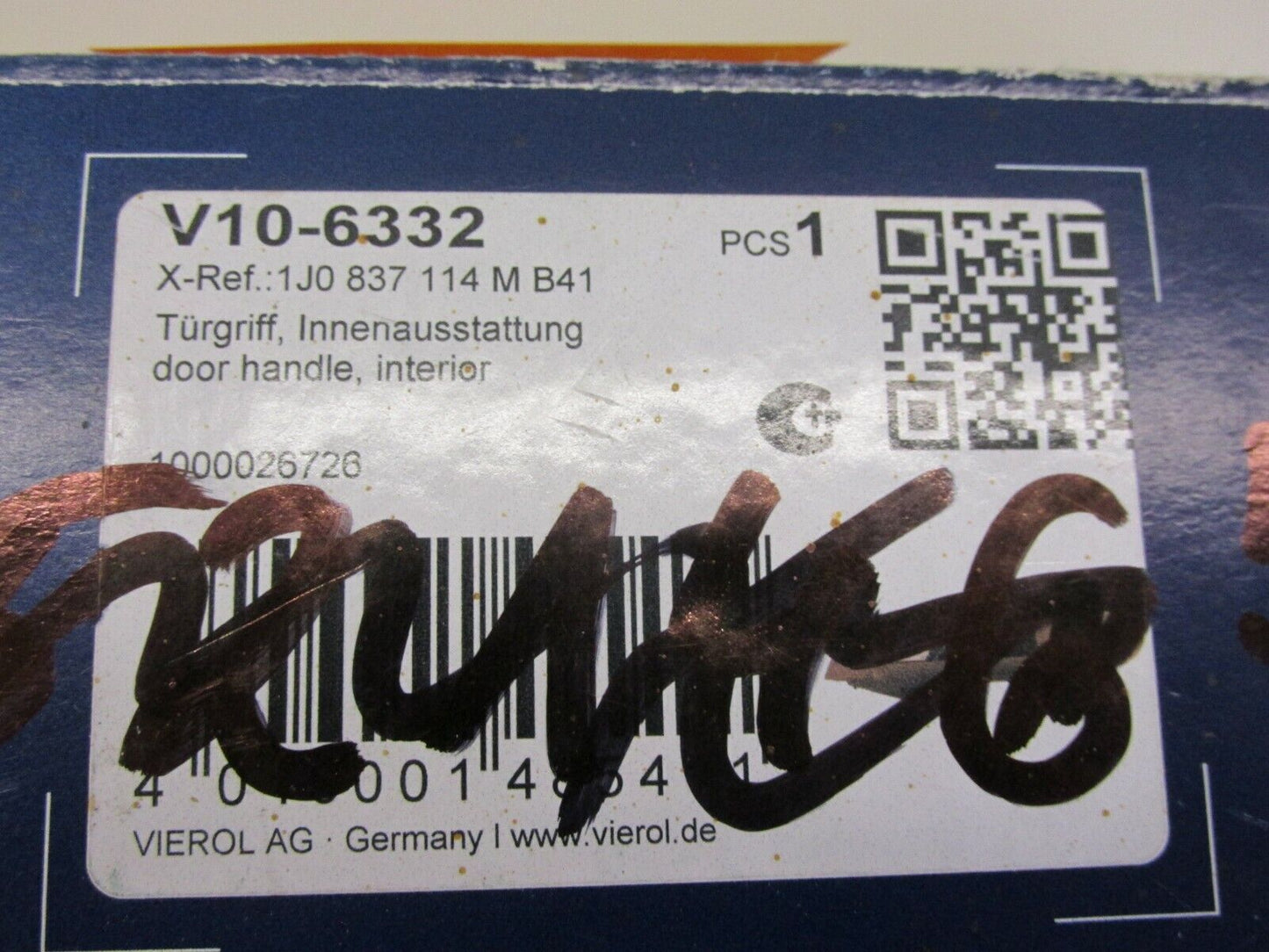 Türgriff Innen VW GOLF 4 IV TÜRGRIFF V106332
