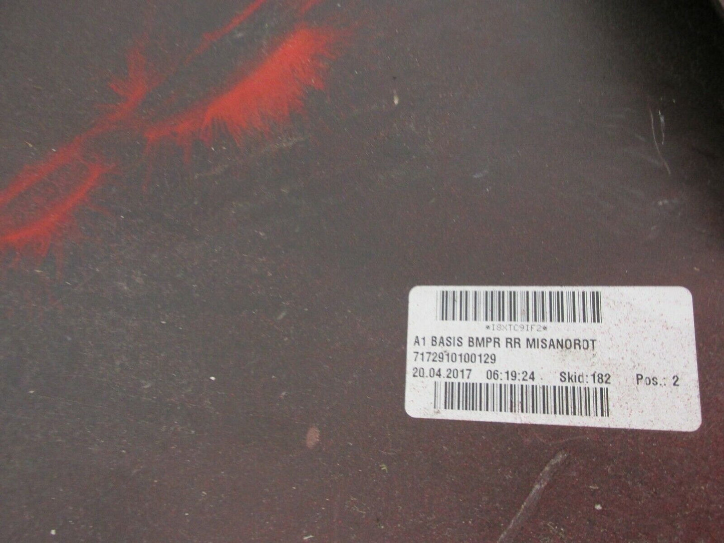 original Stoßstange Audi A1 Hinten Heckschürze original 8XA 807 511