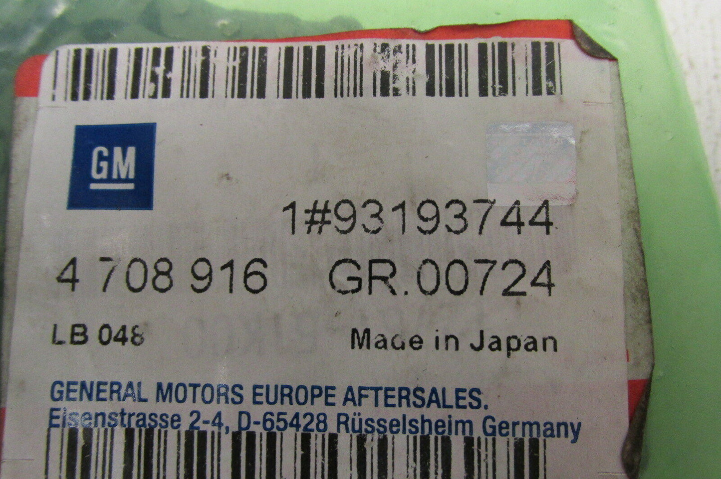 Opel Agila B 93193744