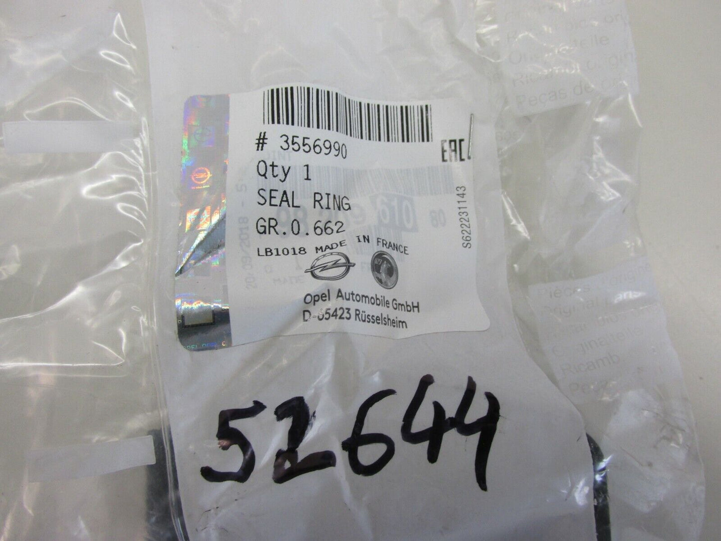 Opel SEAL RING 3556990