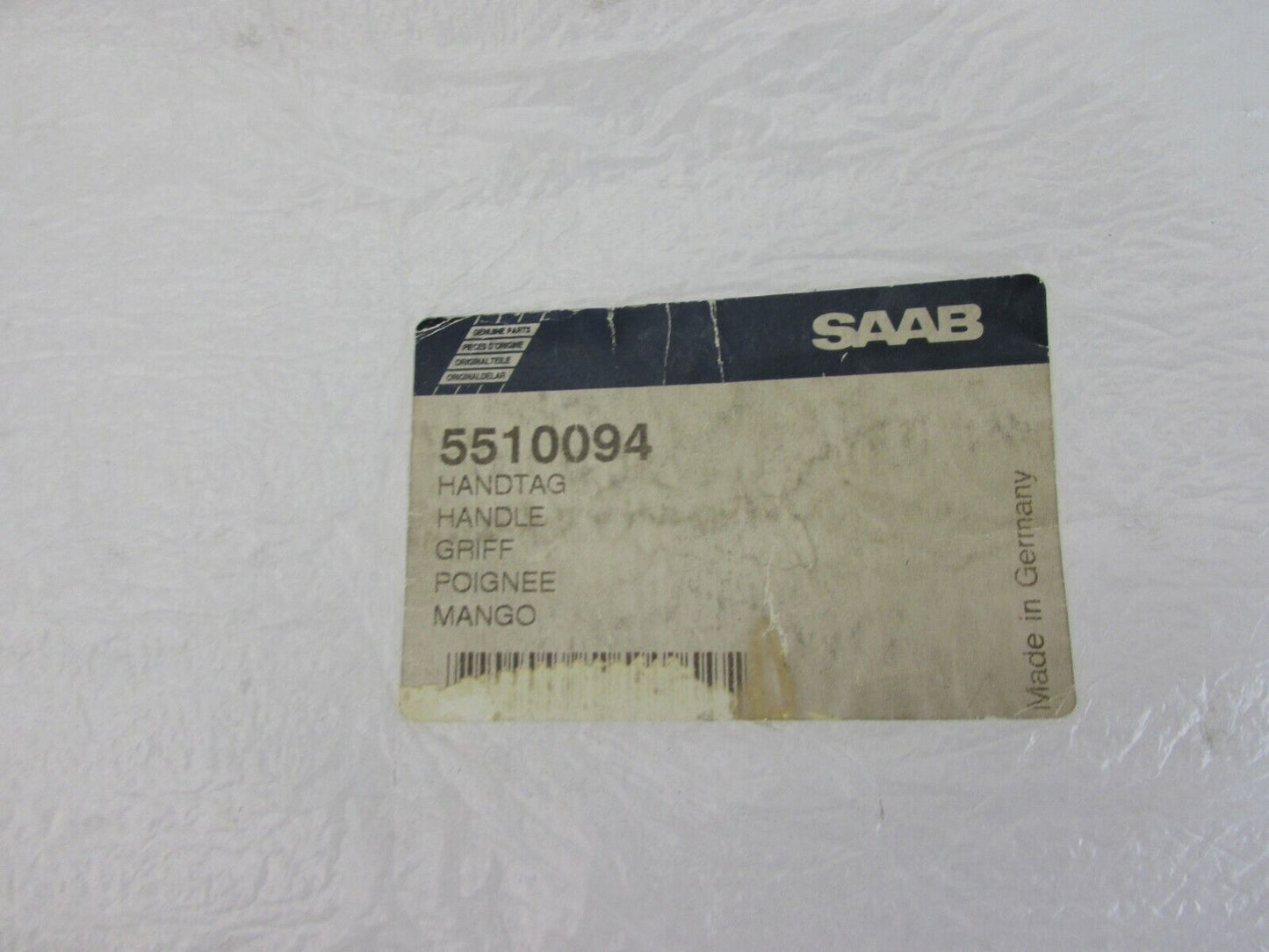 Neu original Saab Türgriff Rechts Hinten 5510094