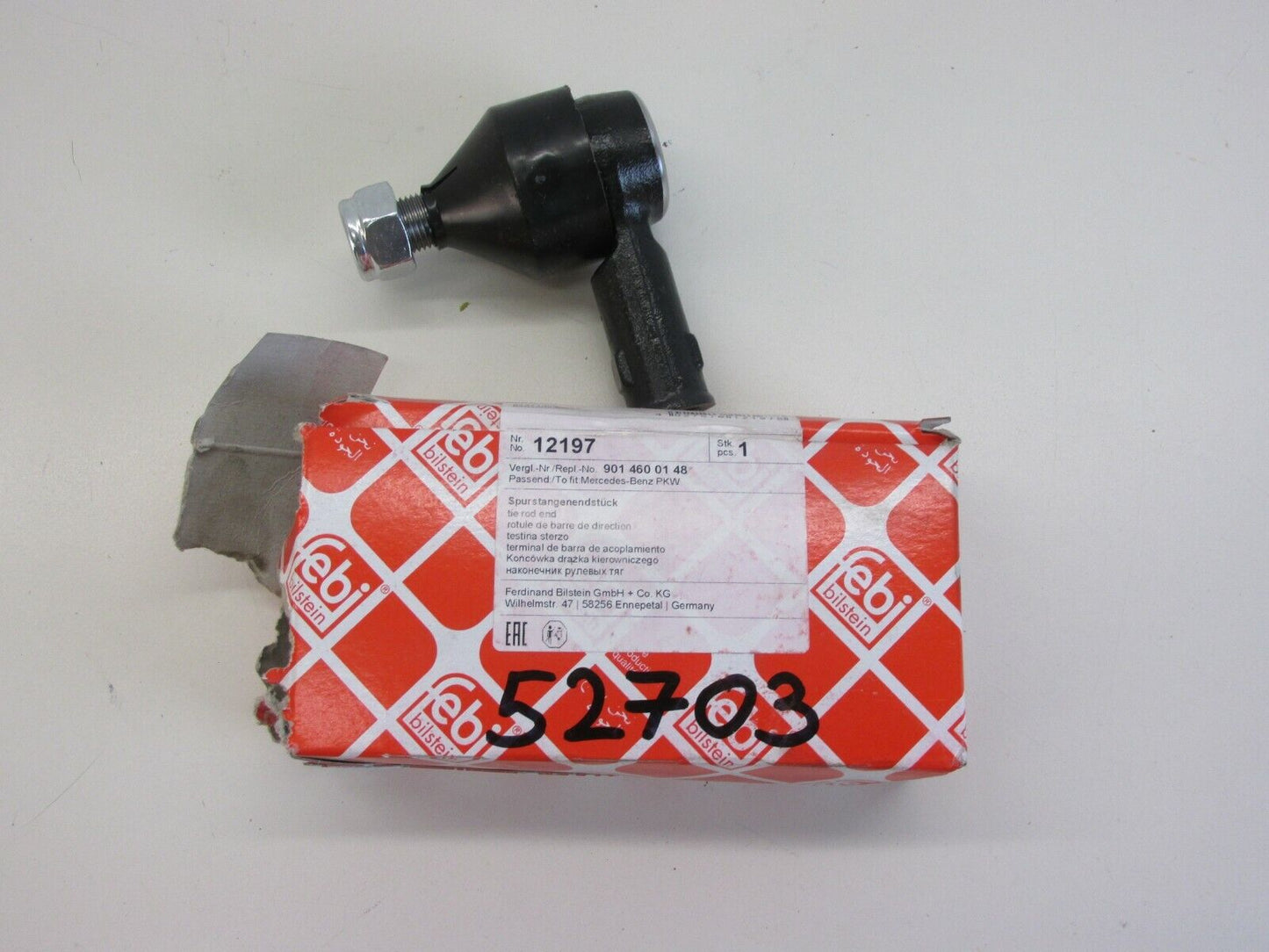 MERCEDES Sprinter Spurstangenkopf febi bilstein 12197 - 9014600148