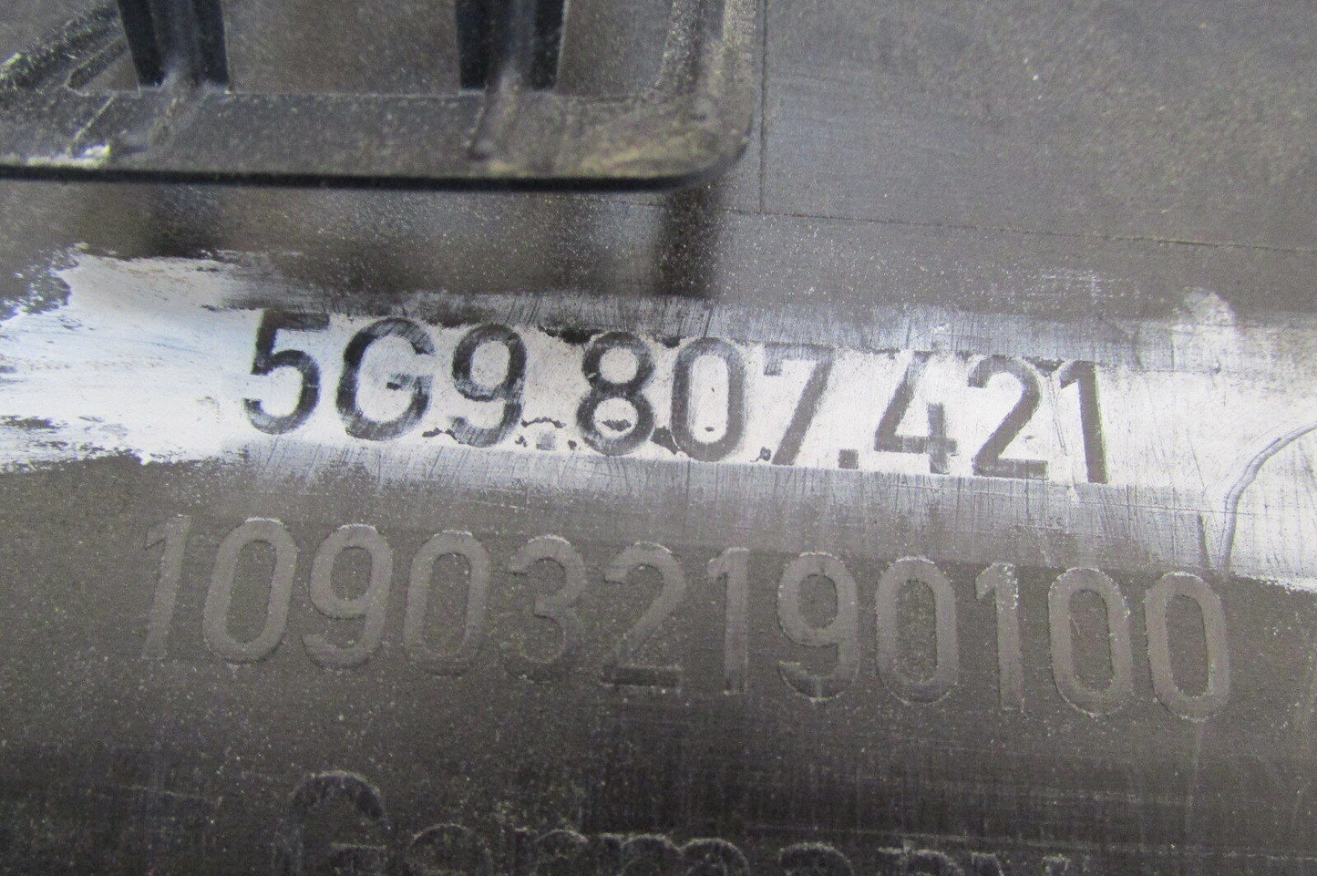VW Golf 7 VII Kombi Stoßstange Hinten Heckschürze original 5G9807421 PDC