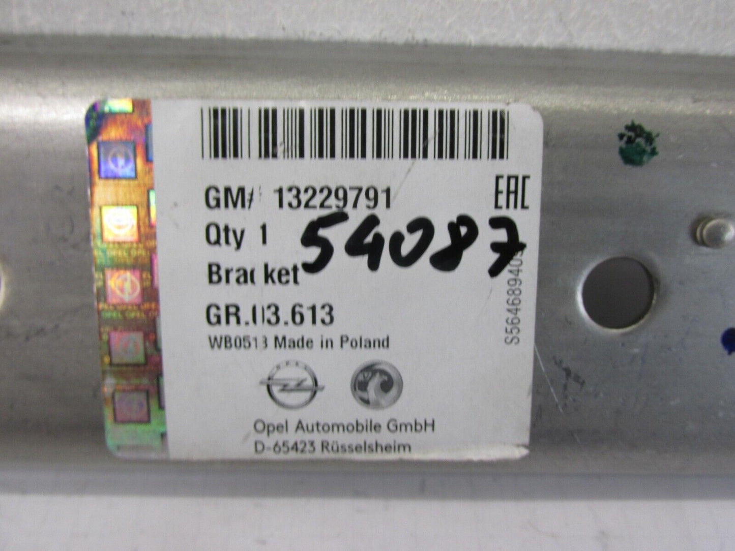 Neu original Halter Opel INSIGNIA B 13229791