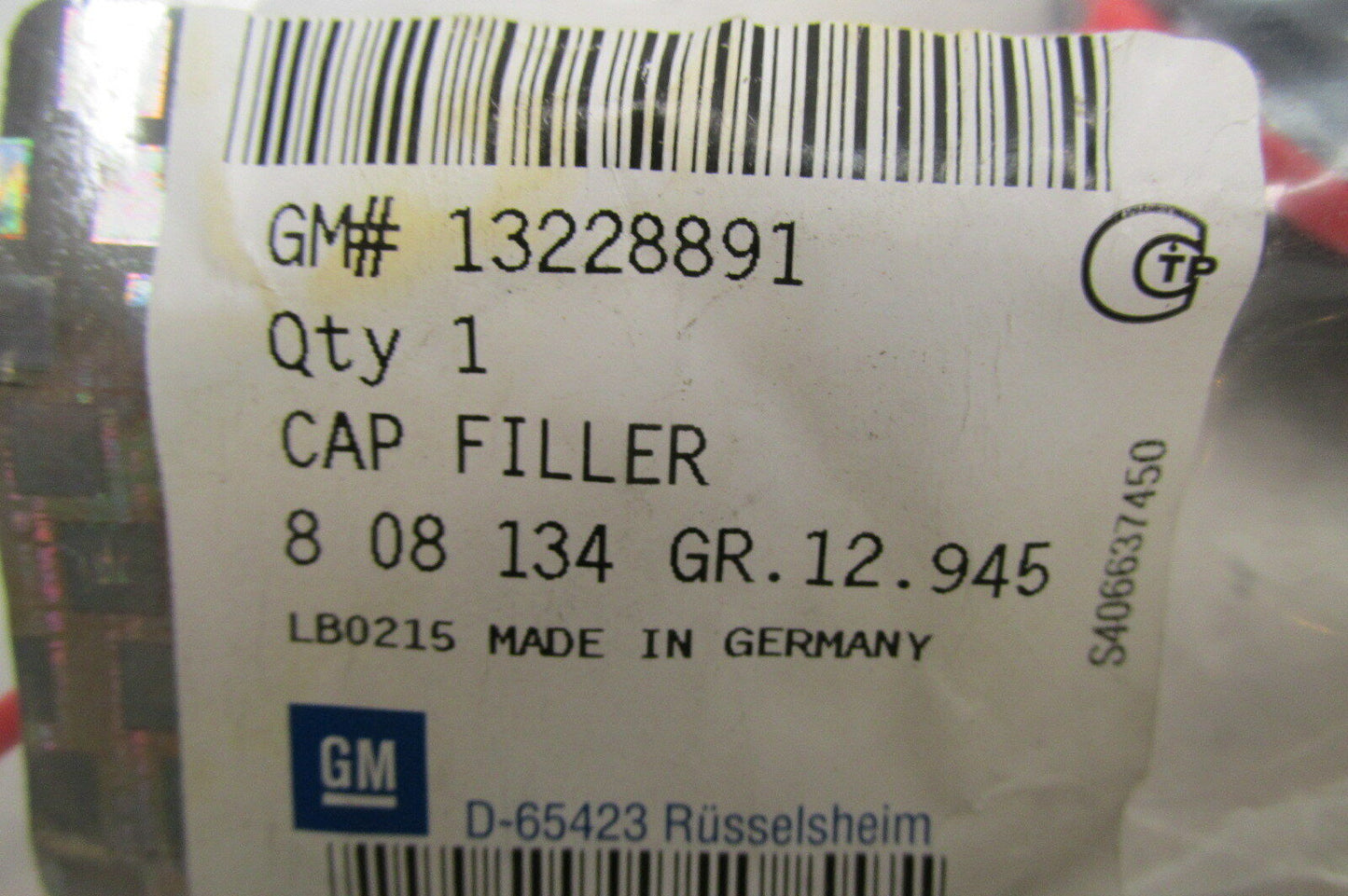Opel Chevrolet 2 ABGASTEMPERATURSENSOR 25183662