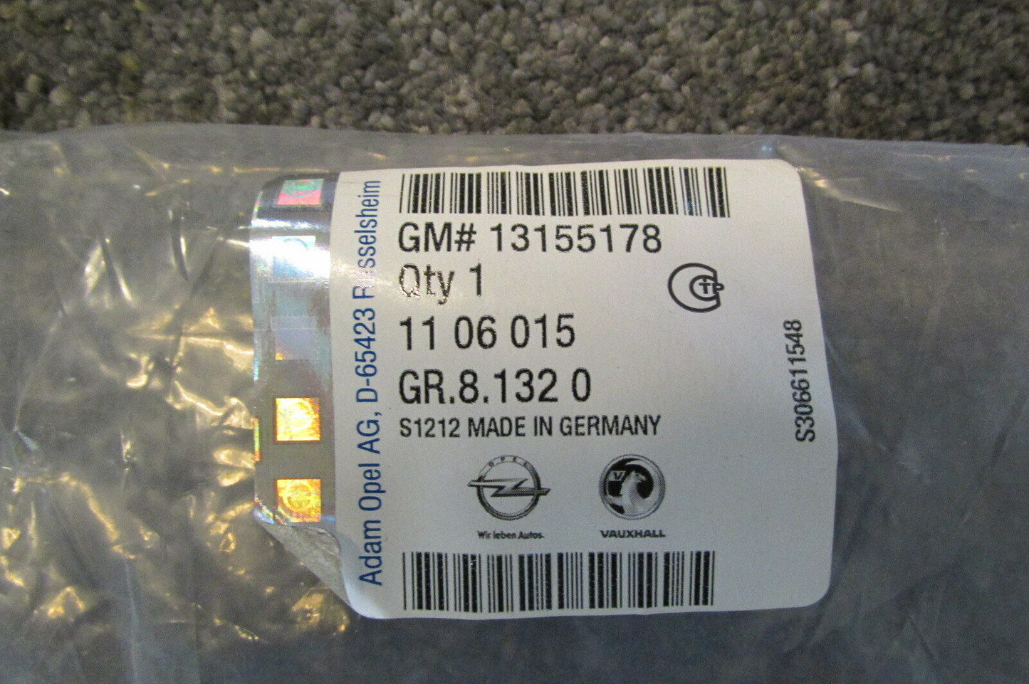 Opel Zafira A original GM Kotflügel Verbreiterung vorne rechts Leiste 13155178