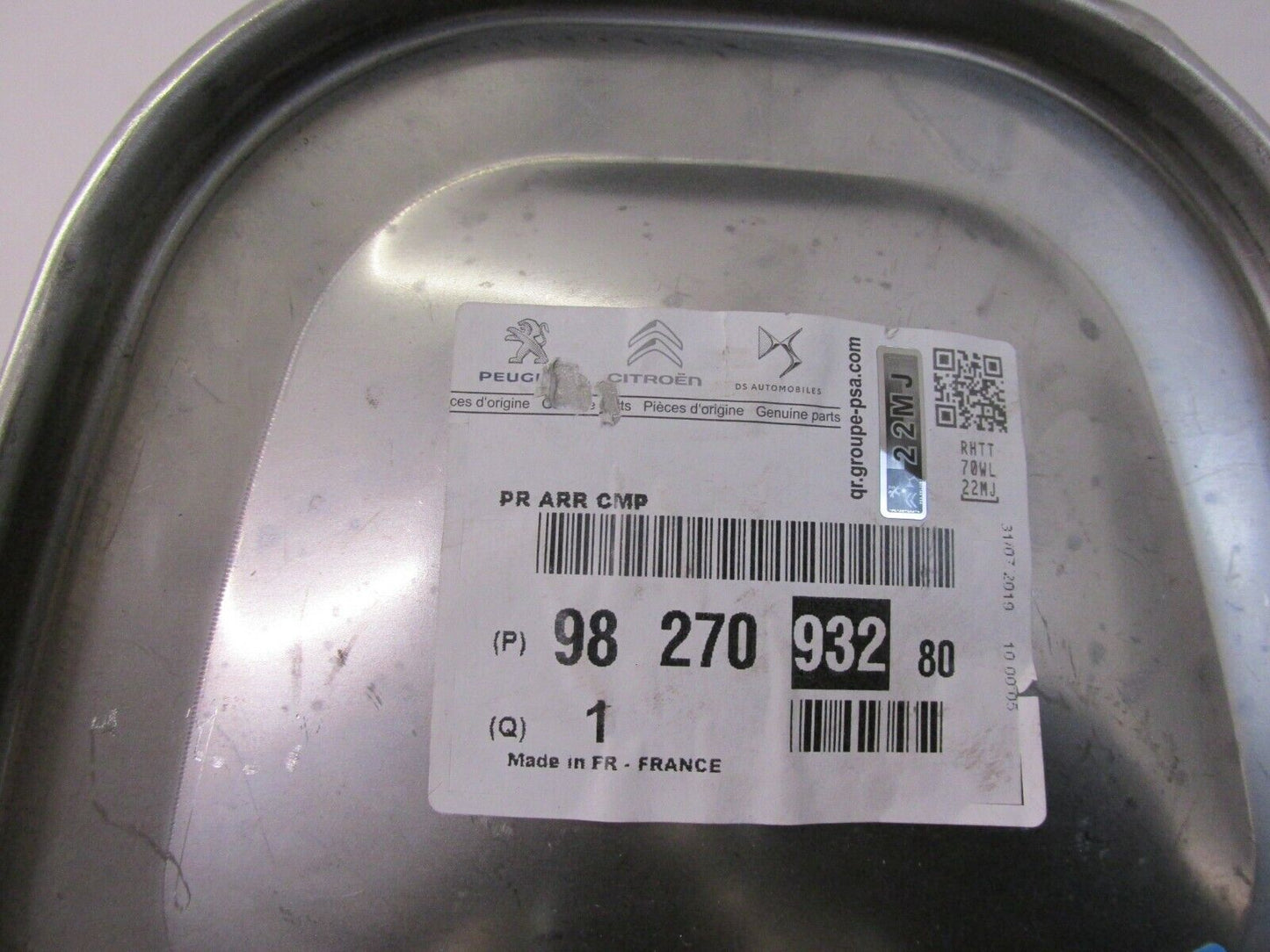 original Opel Auspuffrohr Peugeot Citroen 9827093280