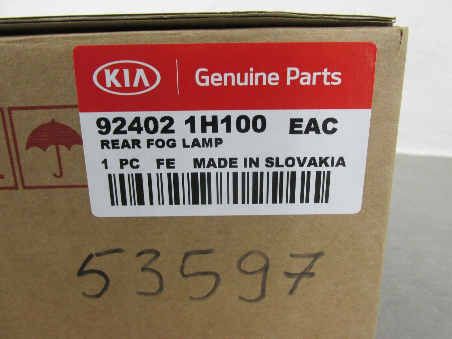 original Nebelschlussleuchte KIA 924021H100 Rechts Hinten