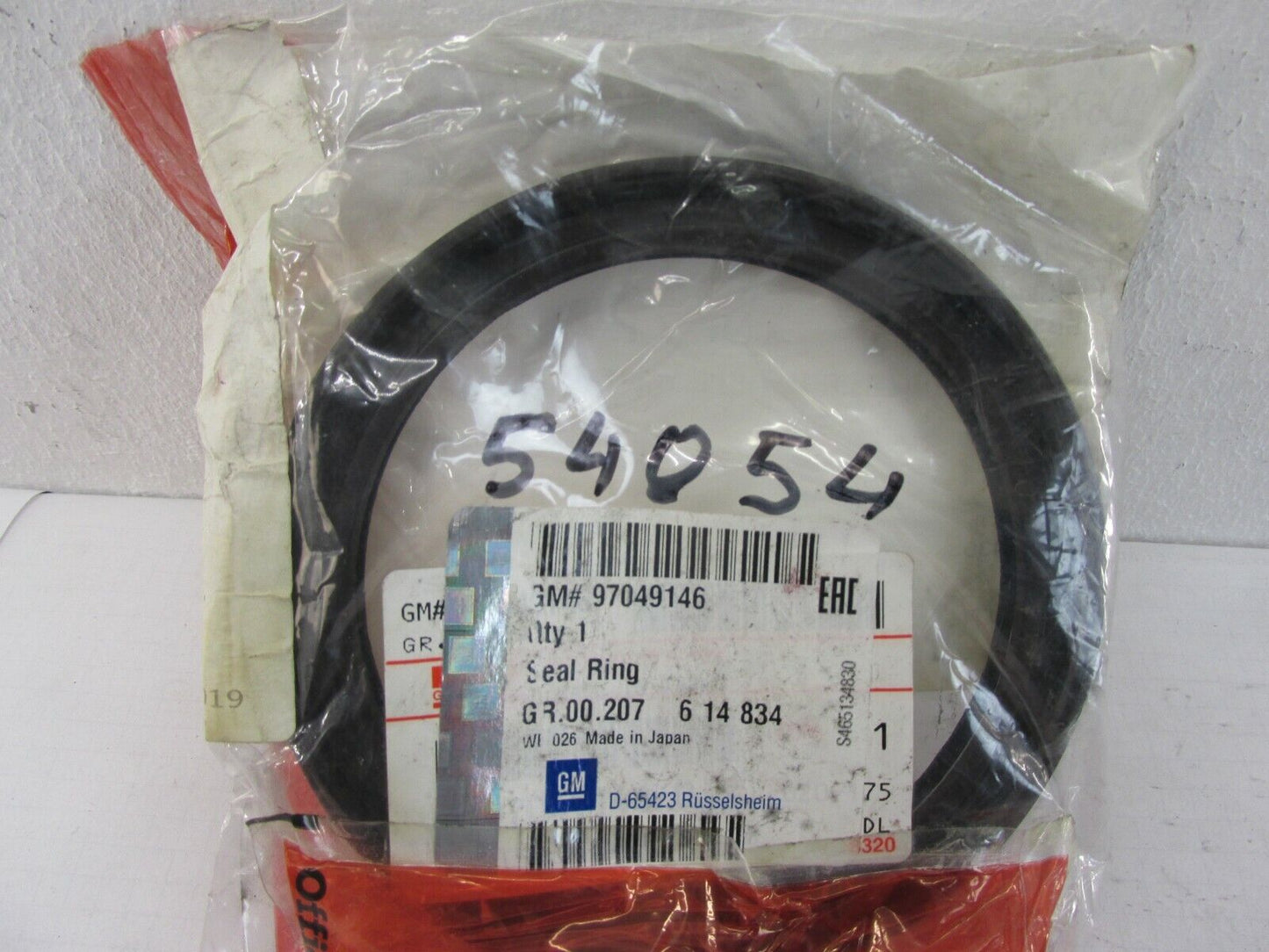Opel Isuzu original Dichtring Kurbelwellensimmering, Wellendichtring 97049146