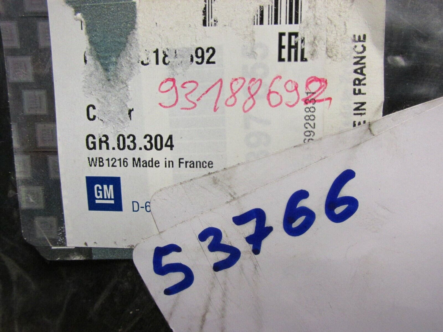 Neu original Deckel Fuel Injector Opel MOVANO A 93188692