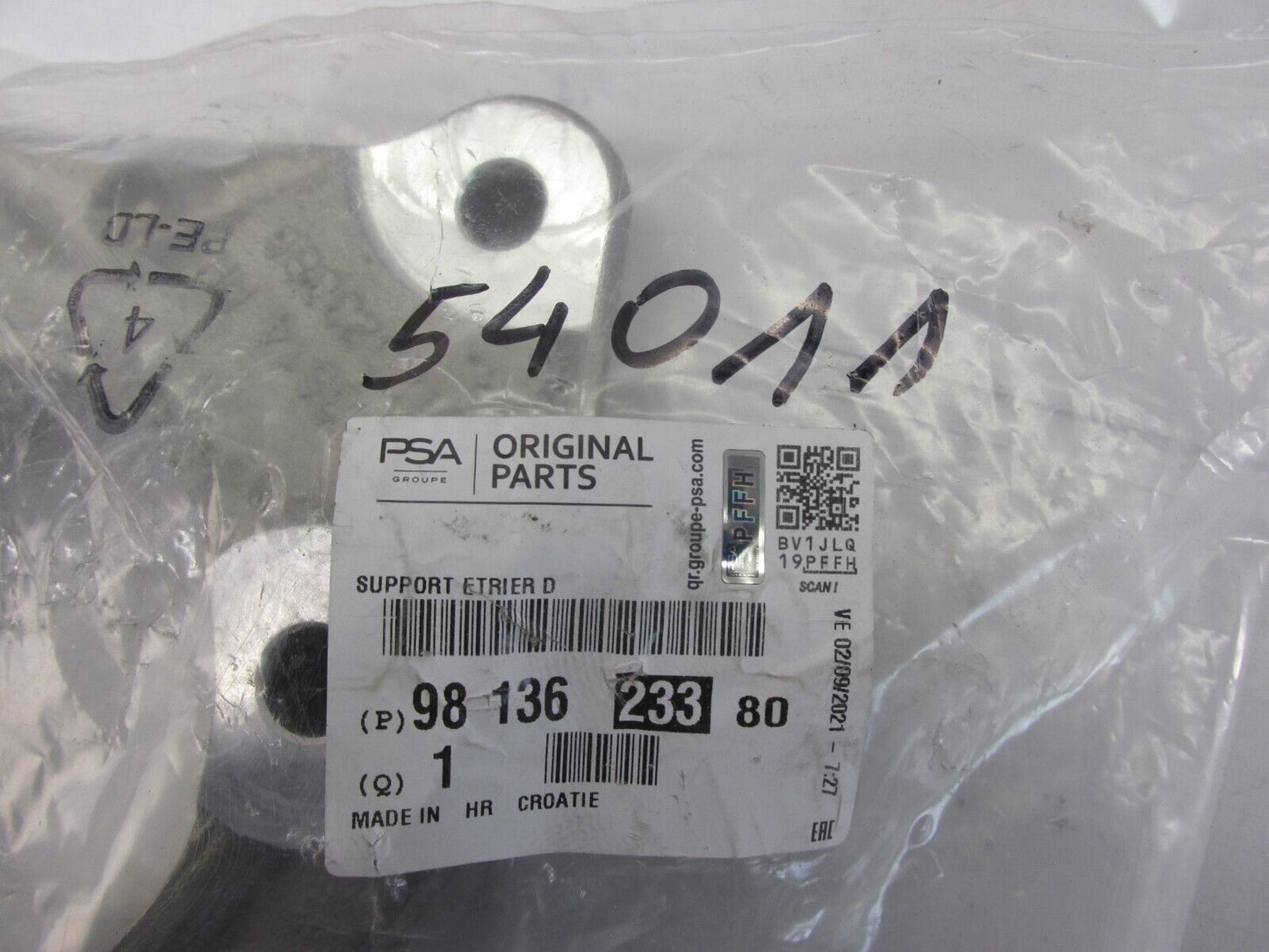 original Opel Combo E HALTER 9813623380