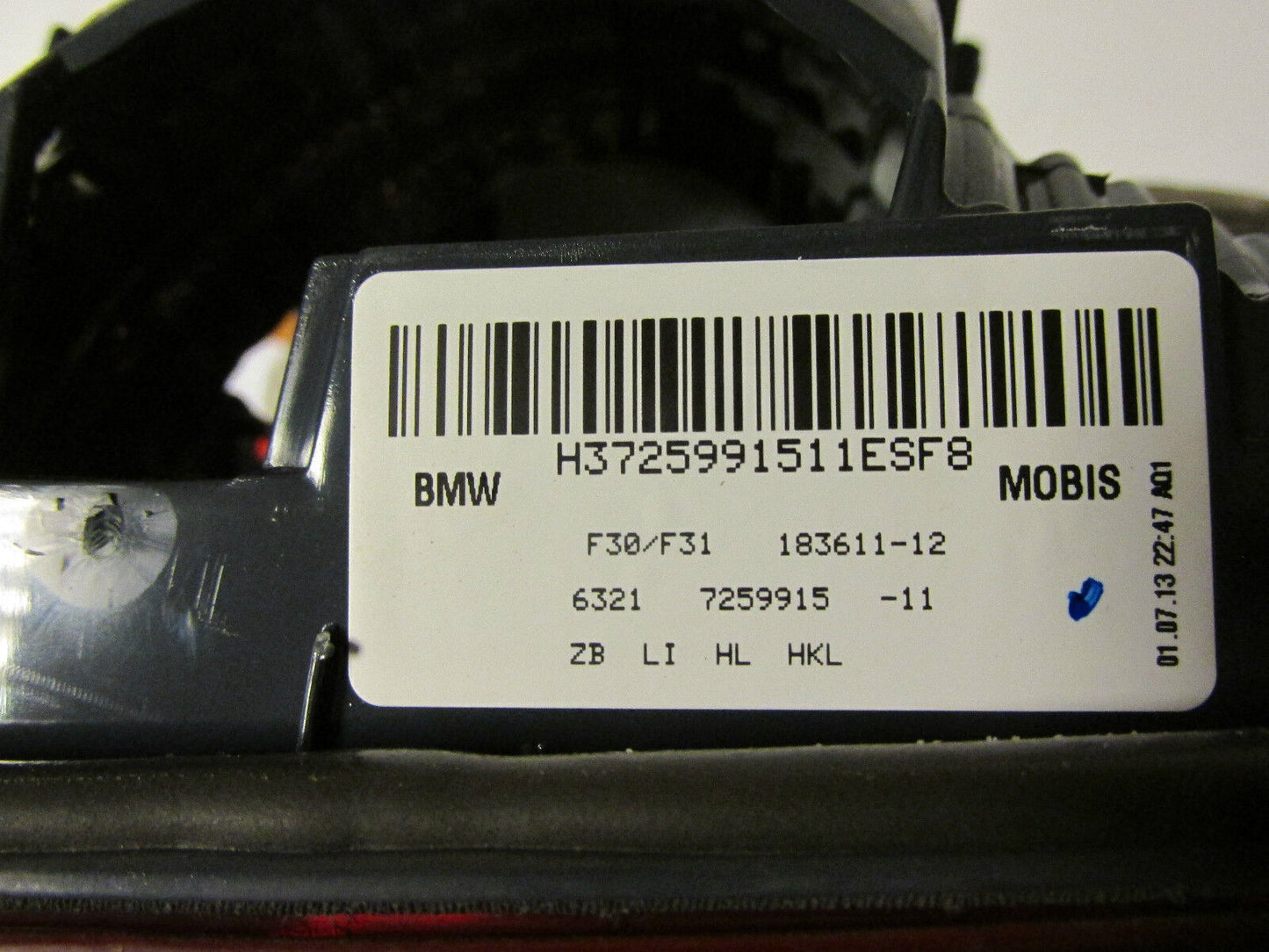 BMW 3 F30/31 links - Rückleuchte - Heckleuchte Led original H3725991511ESF8