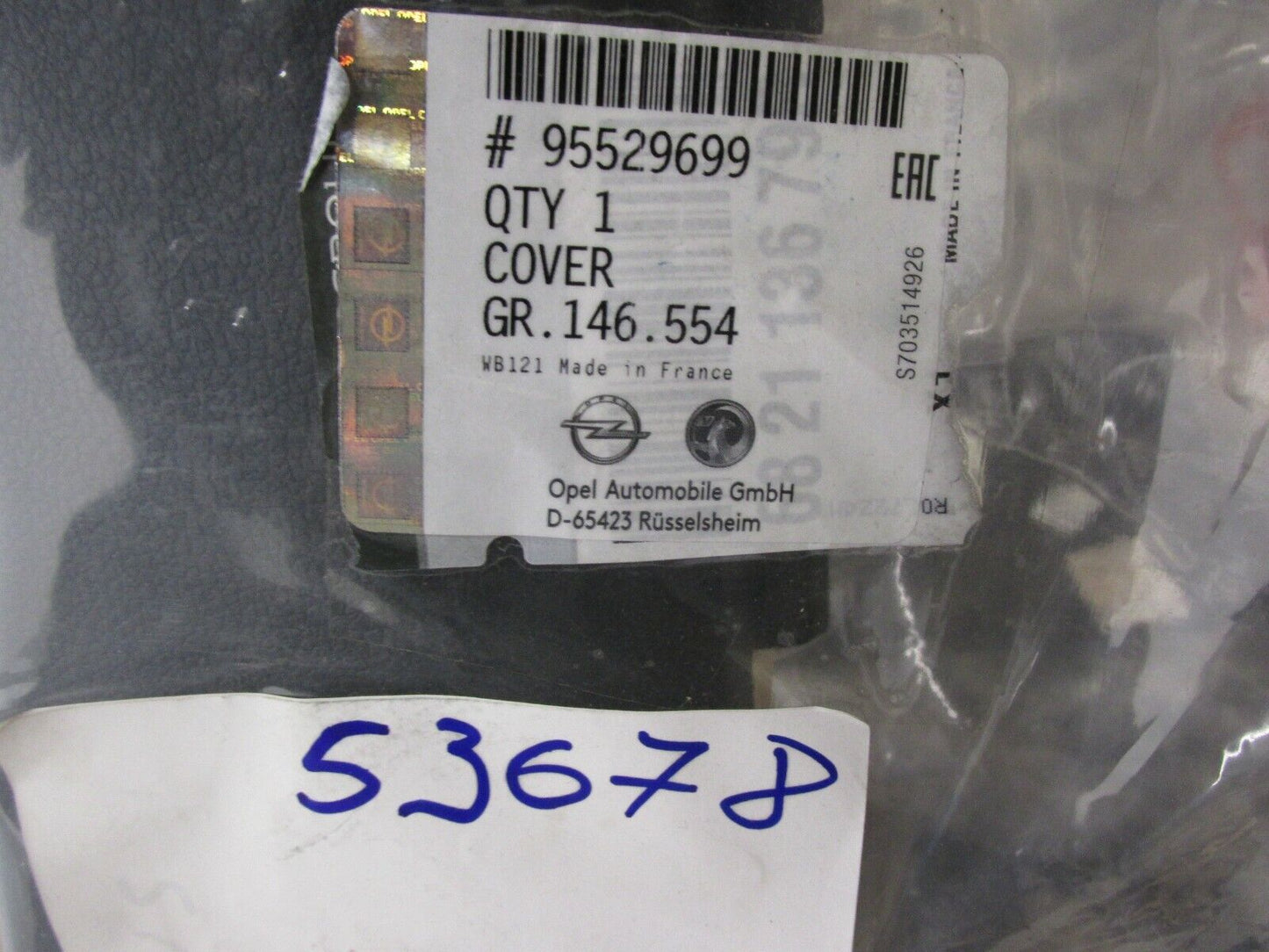 Original Opel Abdeckung Opel Ersatzteil 95529699