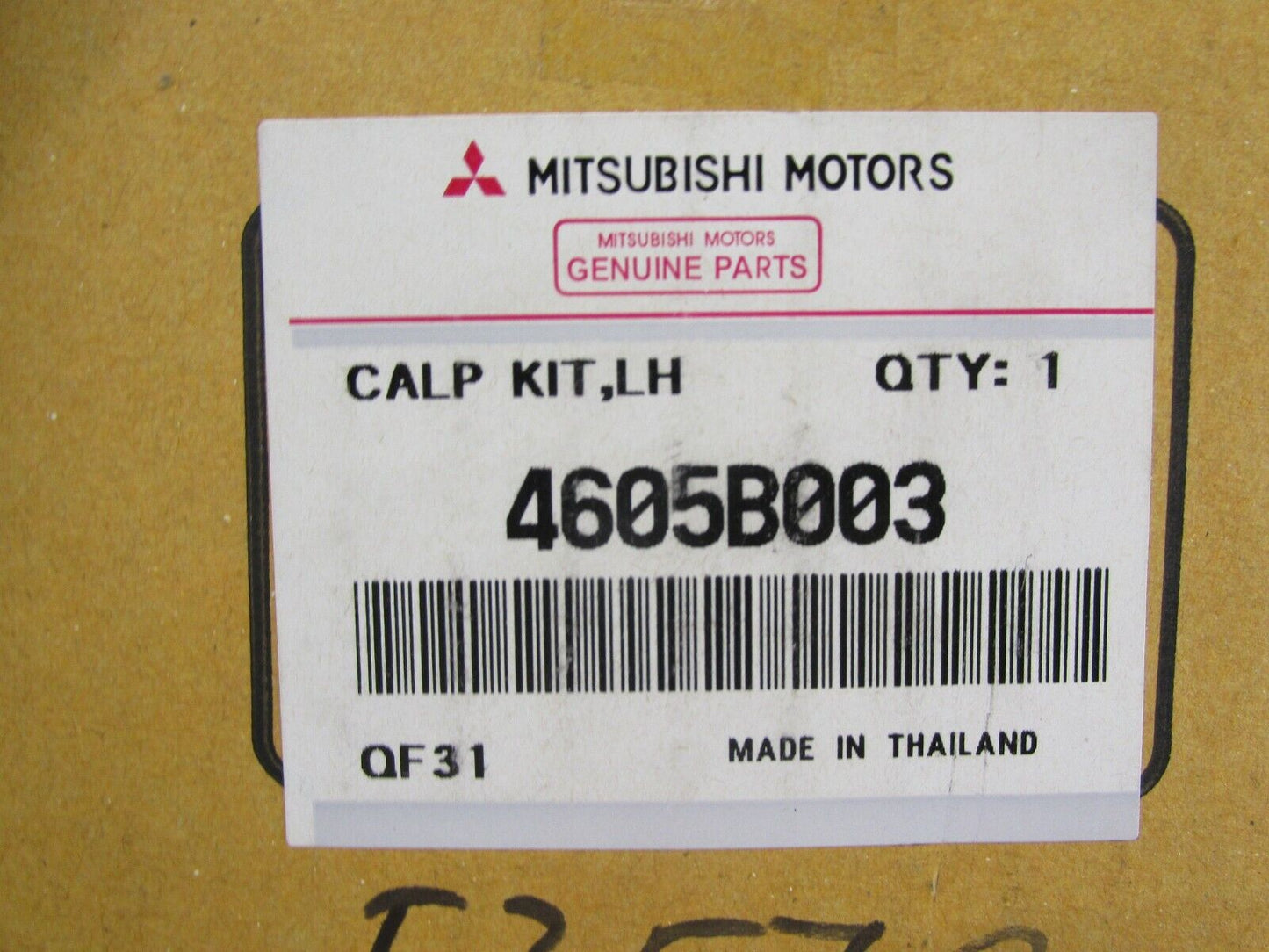 original Mitsubishi Motors Bremse Vorne Links 4605B003