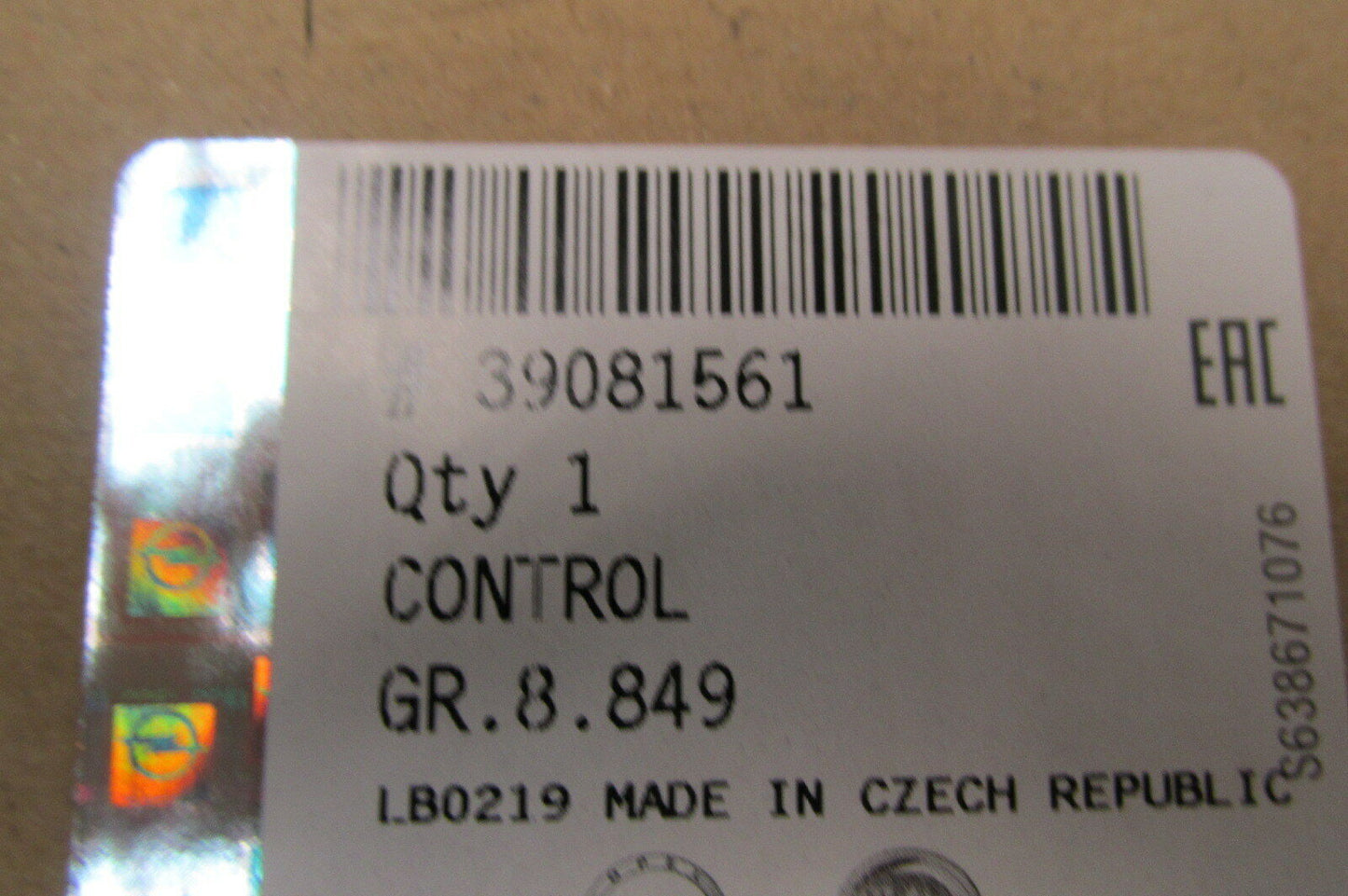 Klimabedienteil Opel Mokka Zafira C 39081561 original