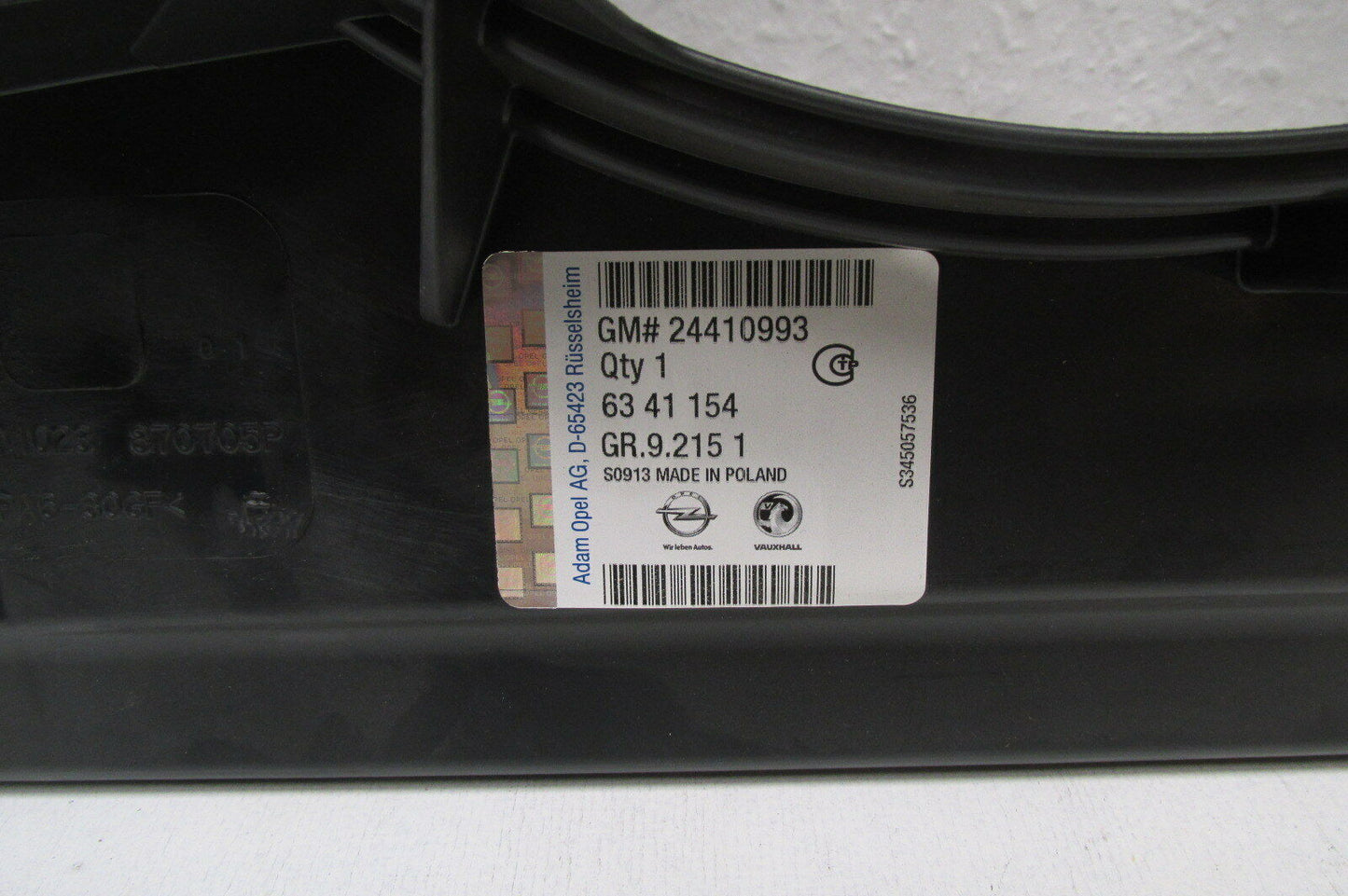 Klimalüfterrahmen Opel Vectra G Signum gm 24410993 original Kühlergebläse