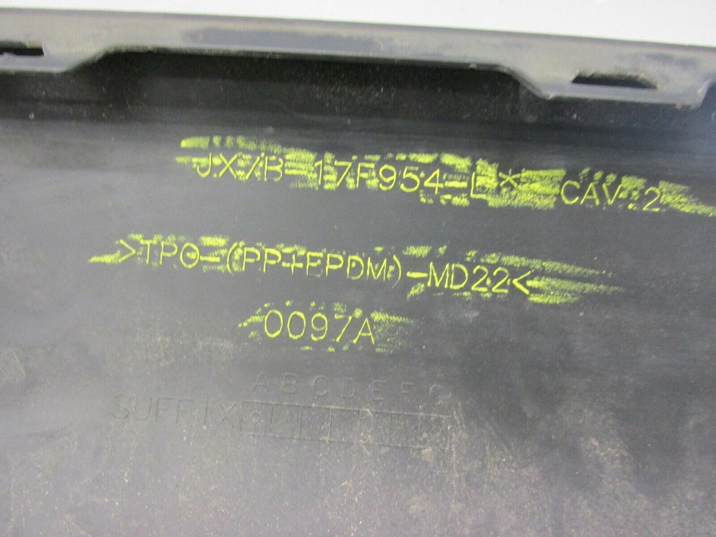 FORD FOCUS KOMBI Unterlippe Diffusor Stoßstange Hinten Spoiler JX7B-17F954
