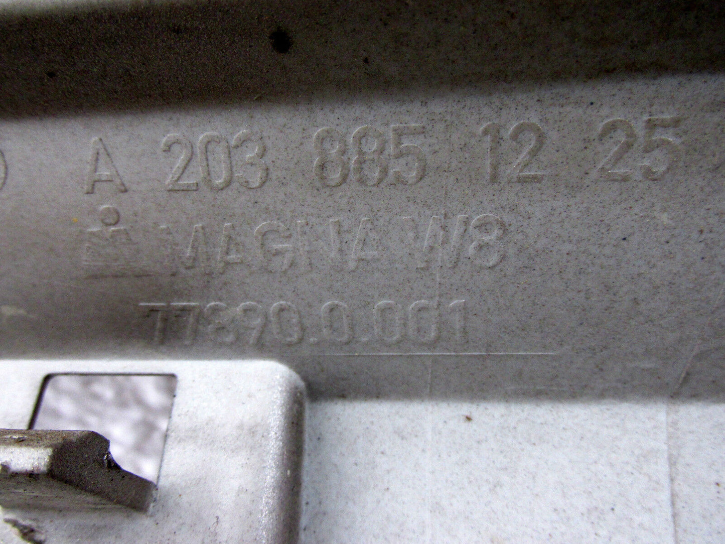 Mercedes C Klasse Coupe Stoßstange - Hinten - Heckschürze - original A2038851225