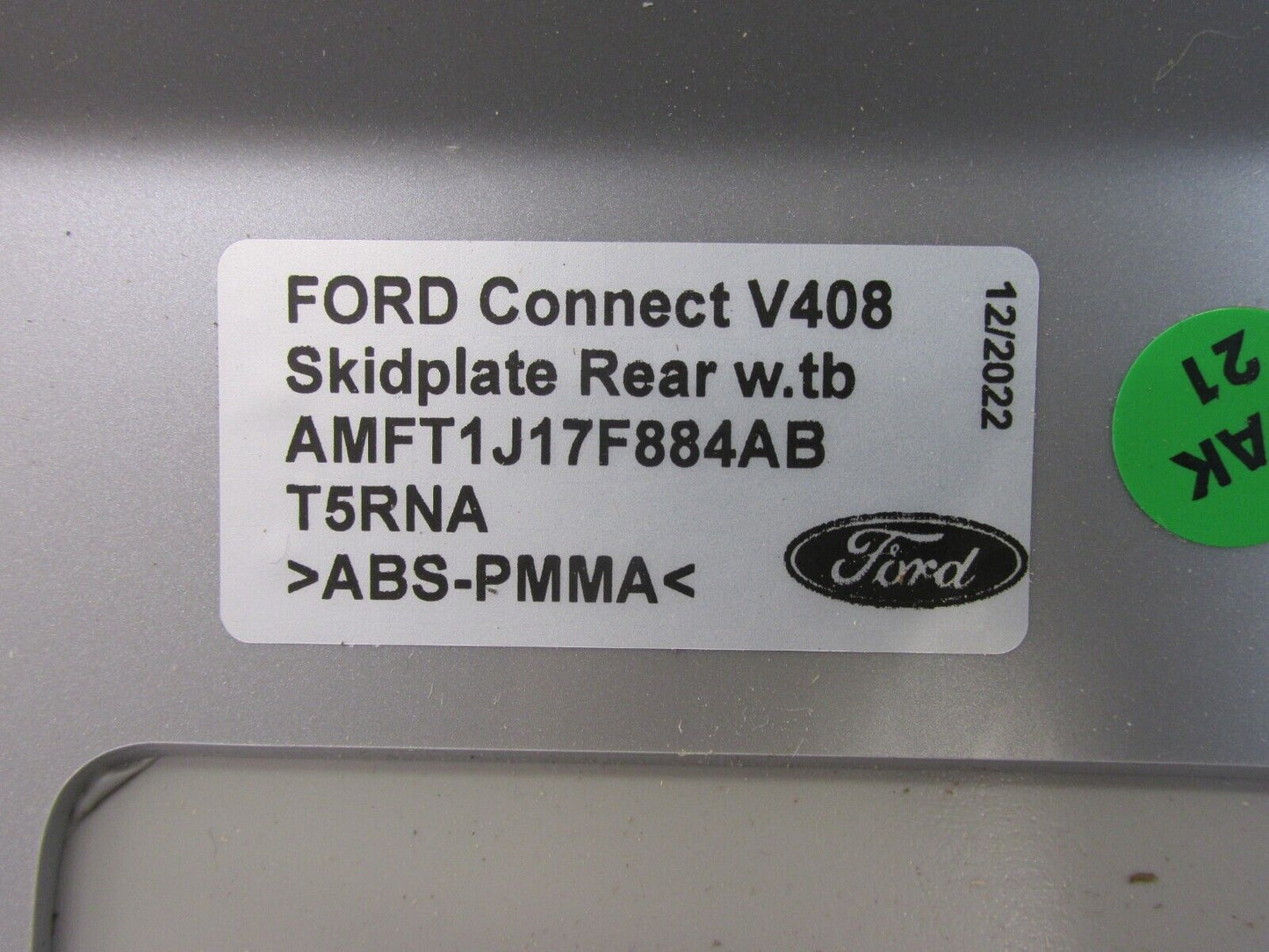 original Ford Connect V408 Unterlippe Diffusor Stoßstange Hinten AMFT1J17F884AB