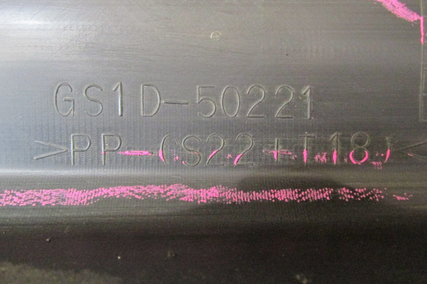STOßSTANGE MAZDA 6 LIMO PDC STOßFÄNGER GS1D50221