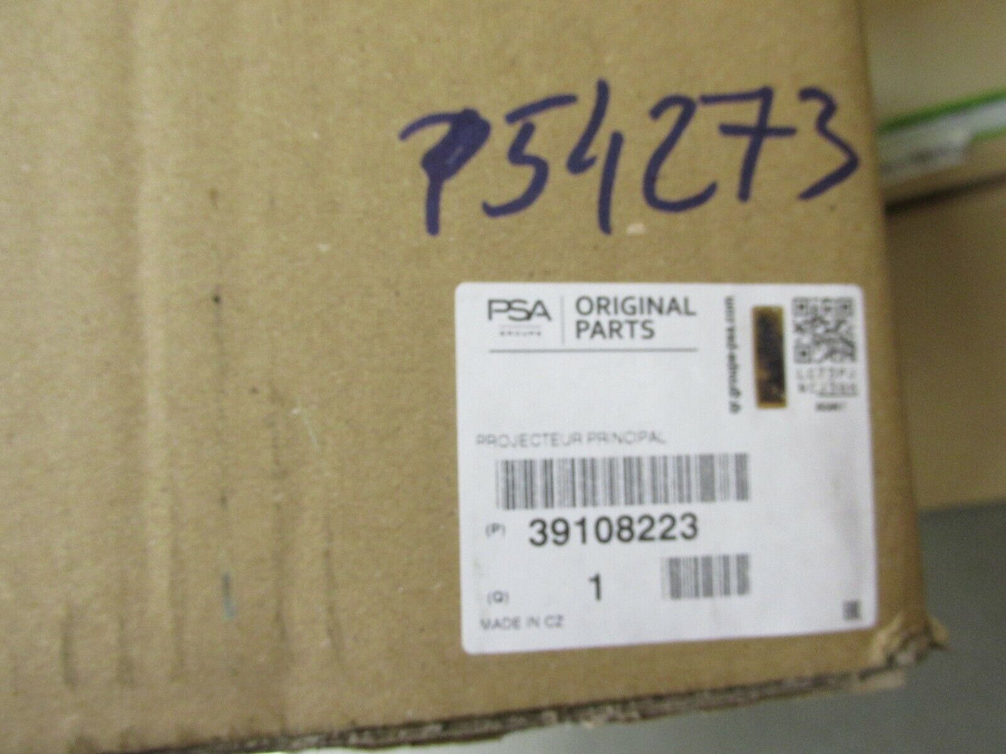 Neu original Opel Corsa E Scheinwerfer Vorne Rechts 39108223