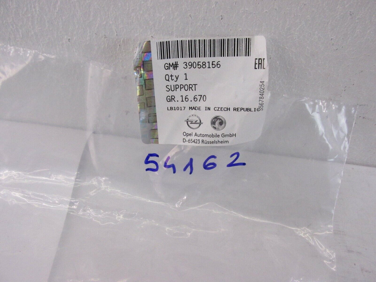 Neu original STUETZE PSA Opel Citroen Peugeot 39058156