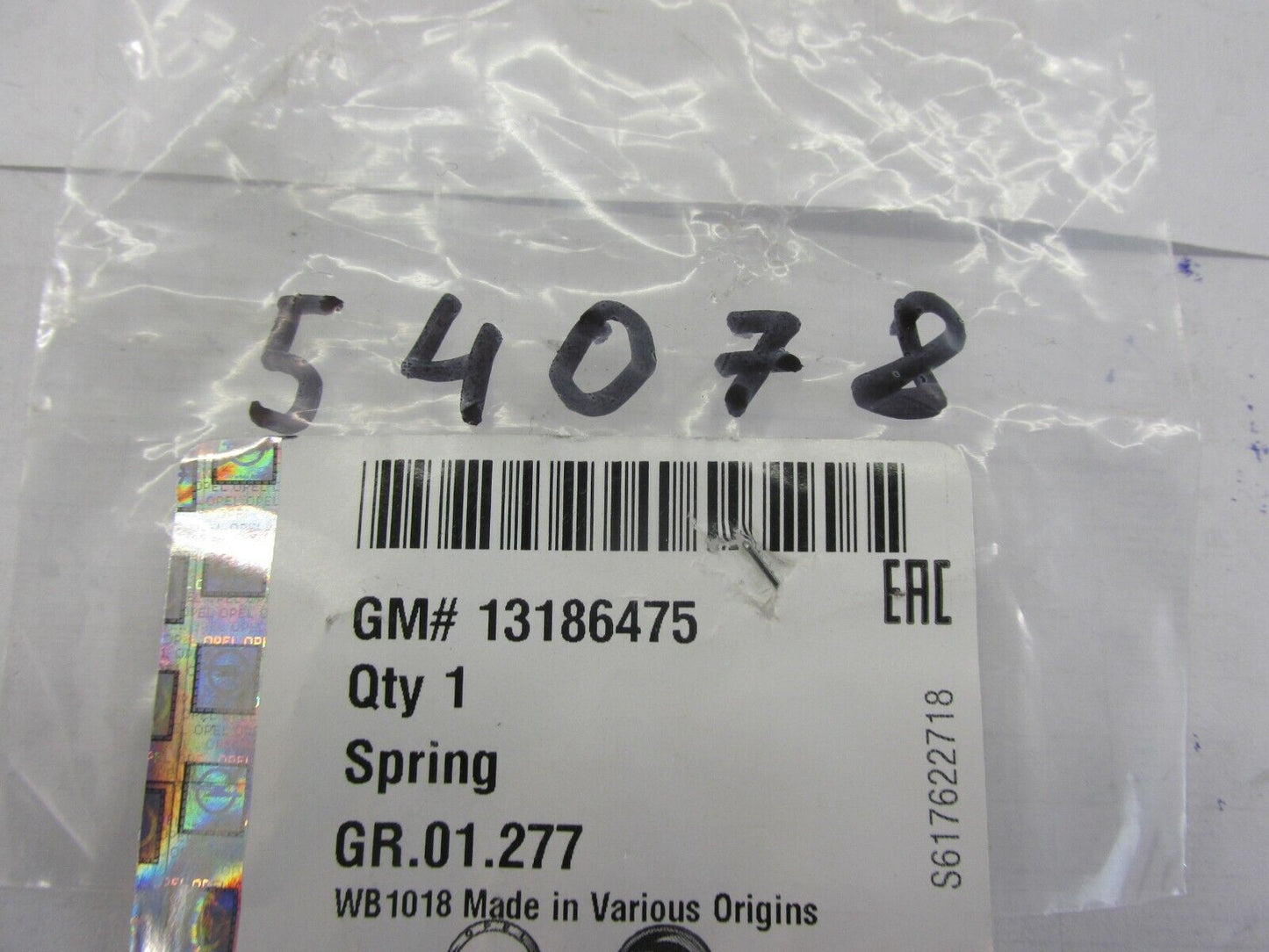 Neu original FEDER Opel 13186475