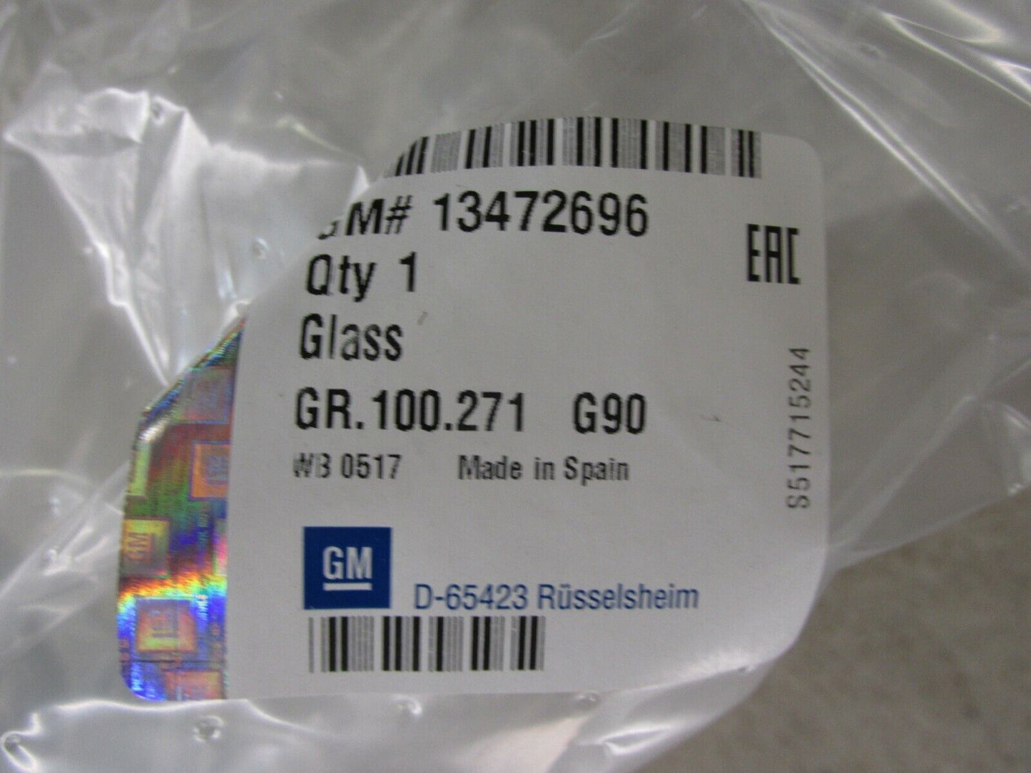 original Opel Corsa E Frontscheibe Fahrerscheibe Windschutzscheibe 13472696