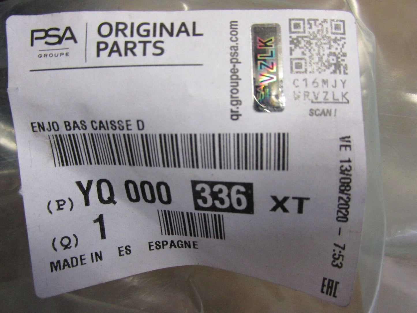 original Citroen Schwelle Verkleidung YQ000336XT