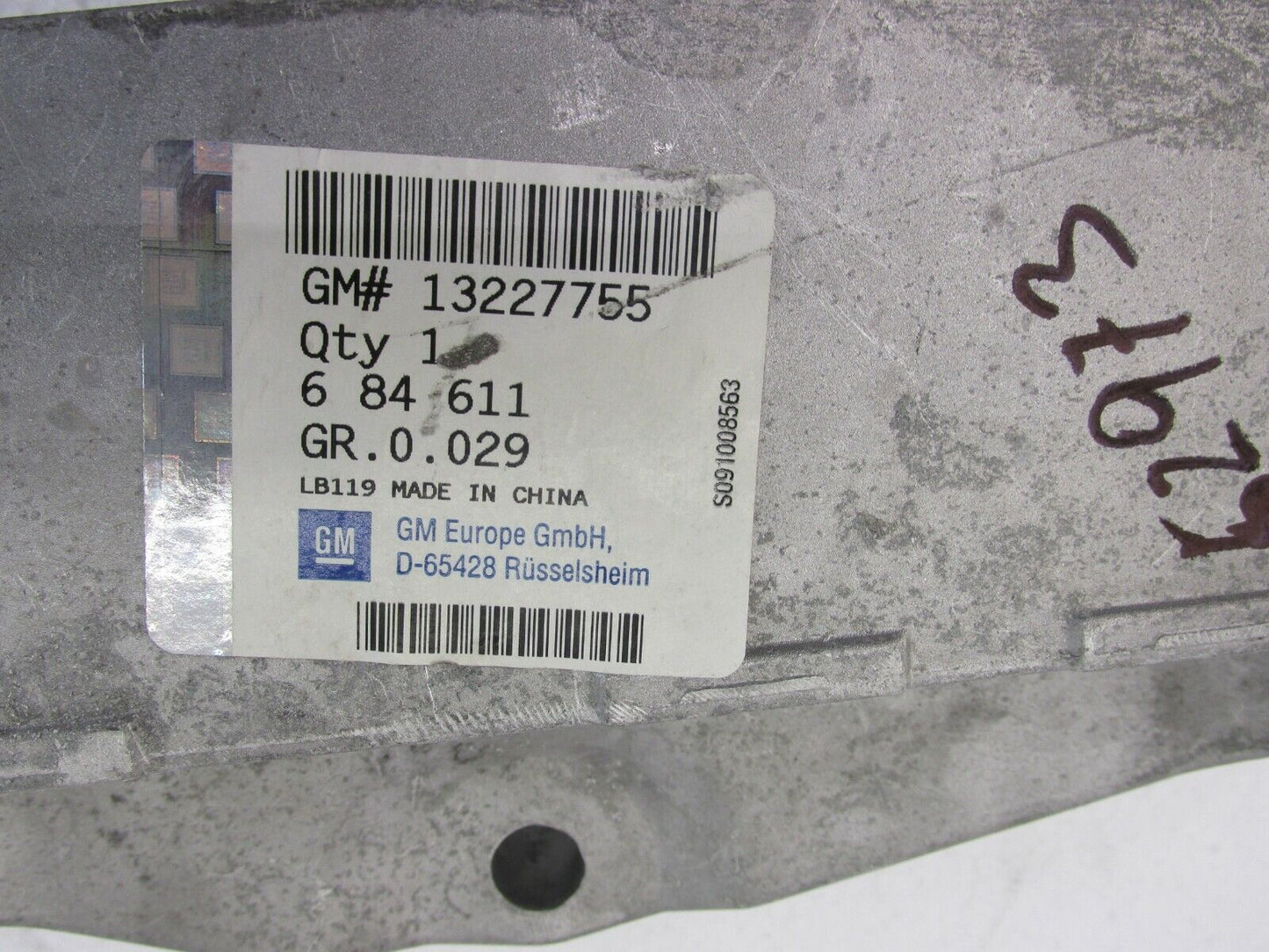original Opel Insignia Motorhalter Alu Träger Motorlager rechts 13227755