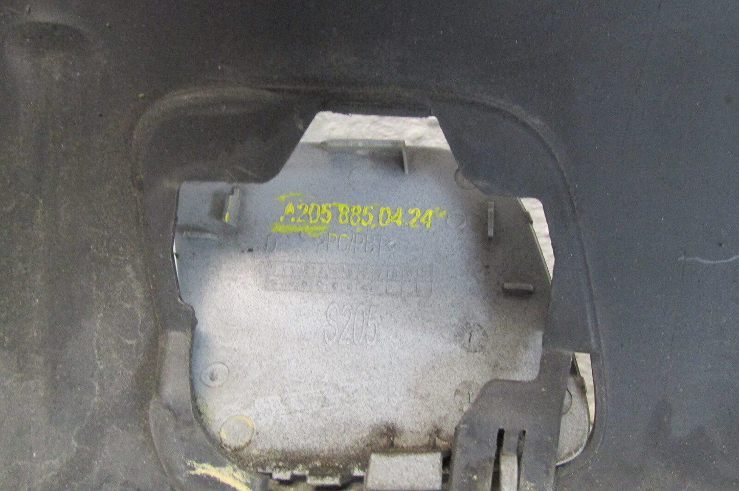 Mercedes C Klasse Stoßstange hinten Heckschürze original A2058850424