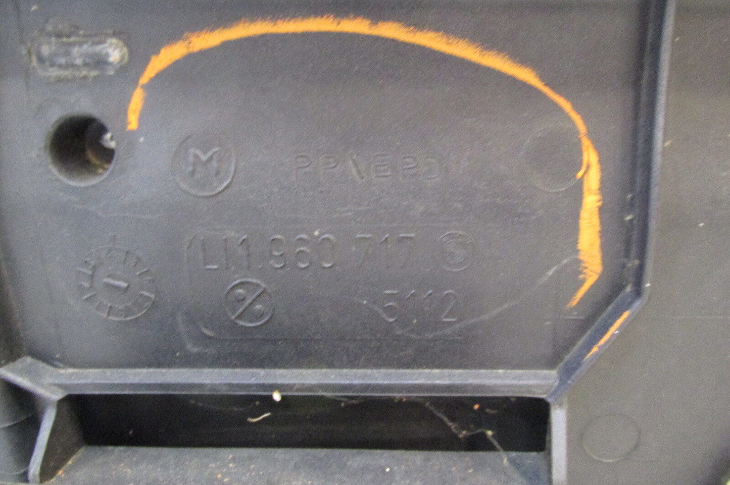 BMW 3 er E36 Stoßstange Hinten Heckschürze original 1960717