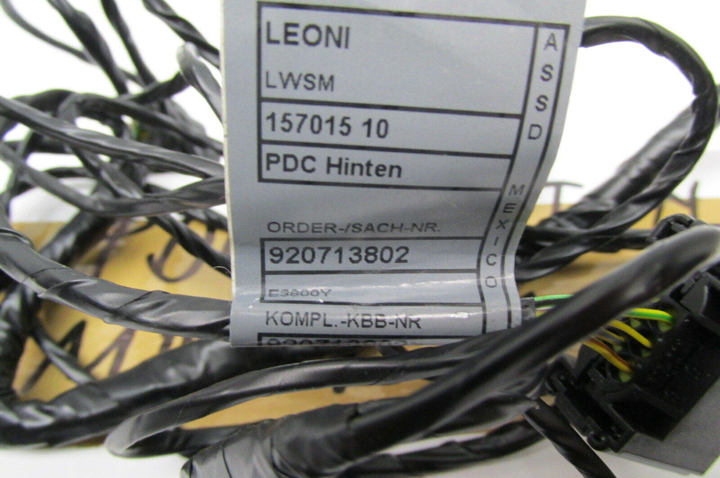 BMW X5 Seitlicher Sensoren Parking PDC 920713802