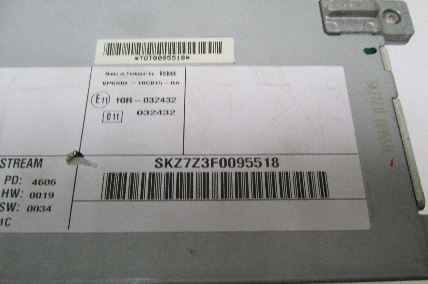 Skoda Octavia Radio System audio 1Z0057186