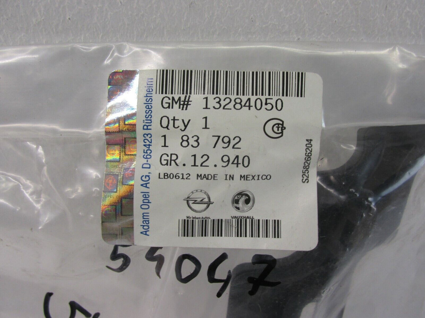Neu original SCHALL DÄEMM STOFF Opel 13284050